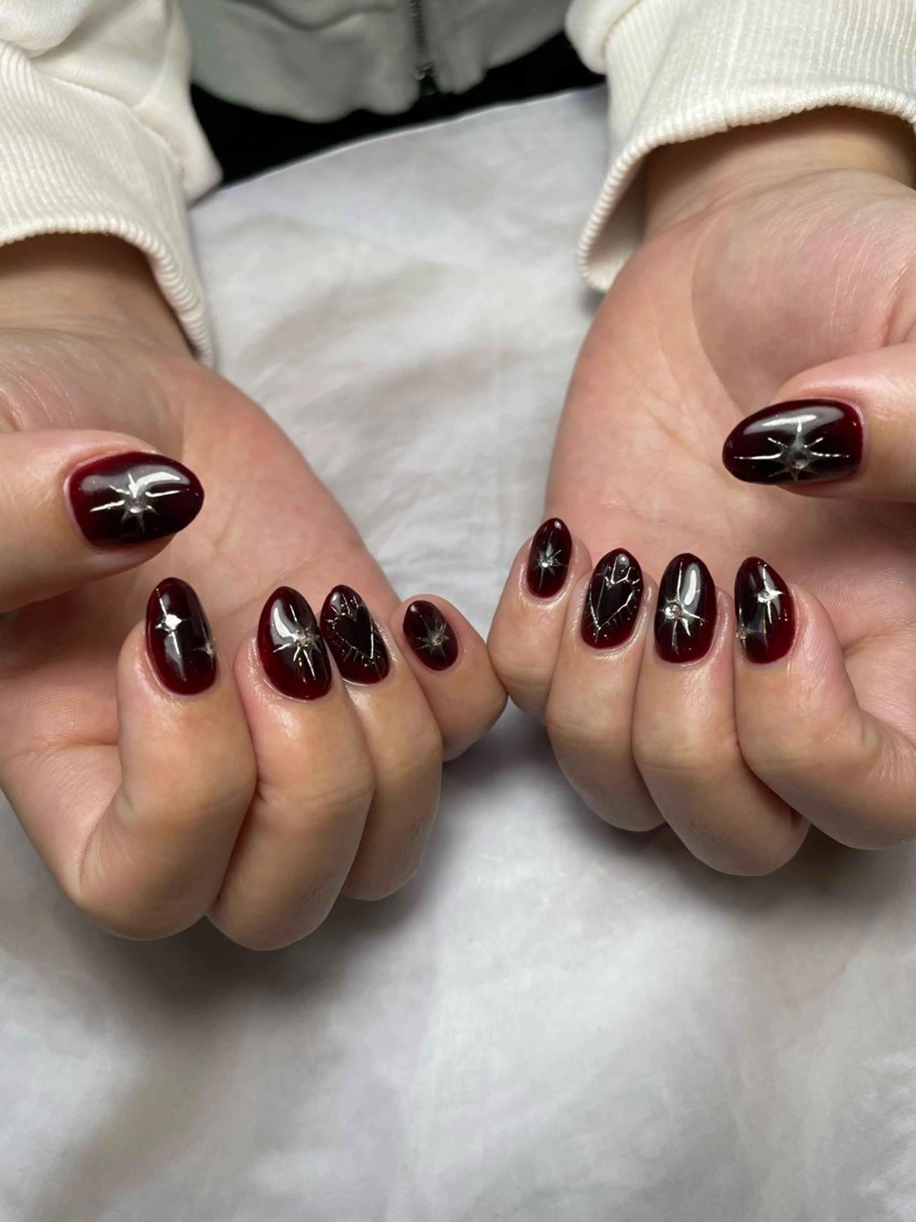 ネイル 持ち込み ハンドネイル Reflection marikoのネイルデザイン