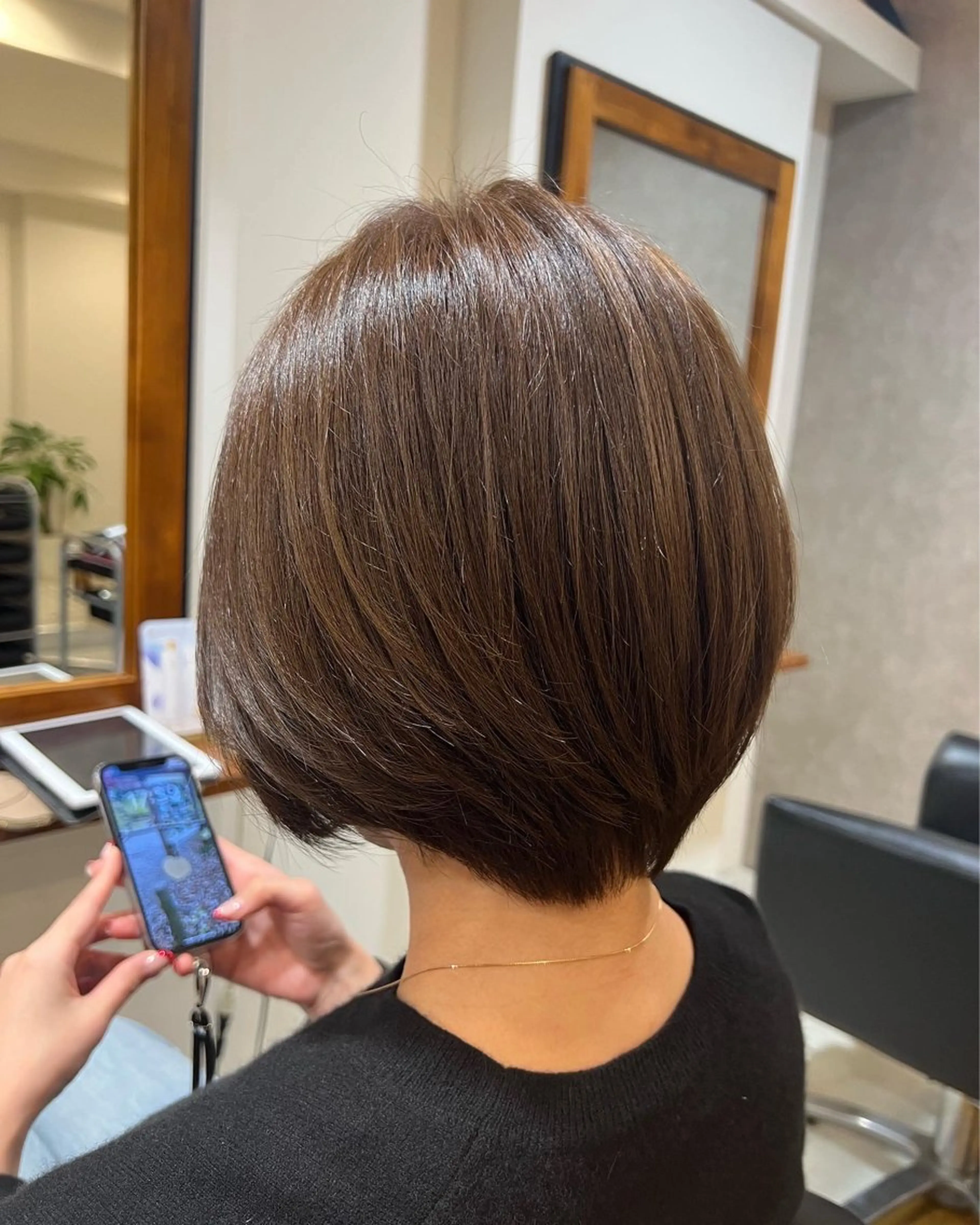 ショート カット ヘアカラー トリートメント LANI hair resortのヘアスタイル