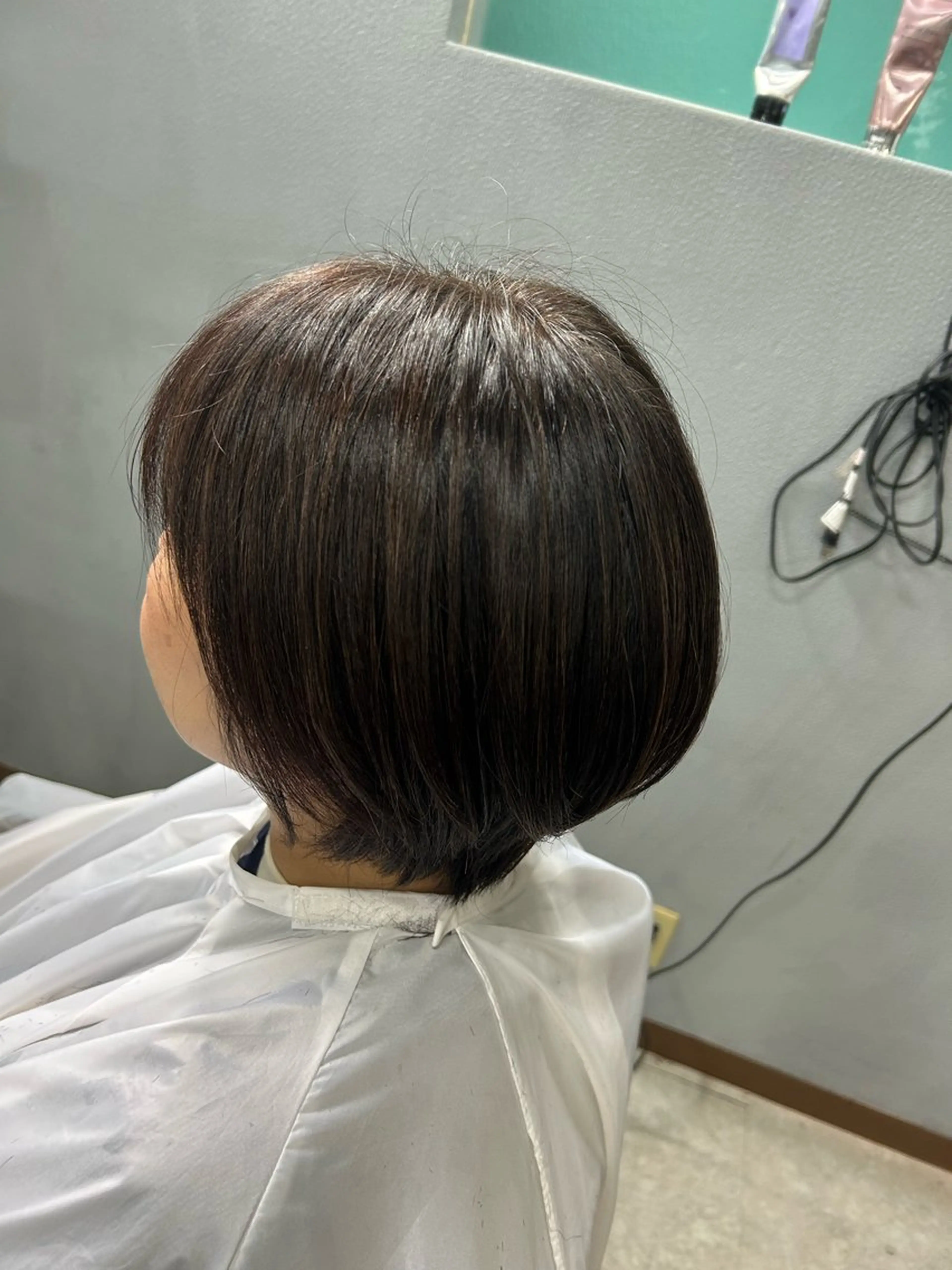 ショート カラー 似合わせカット ショートヘア ⭐︎asia-s- たなかのヘアスタイル