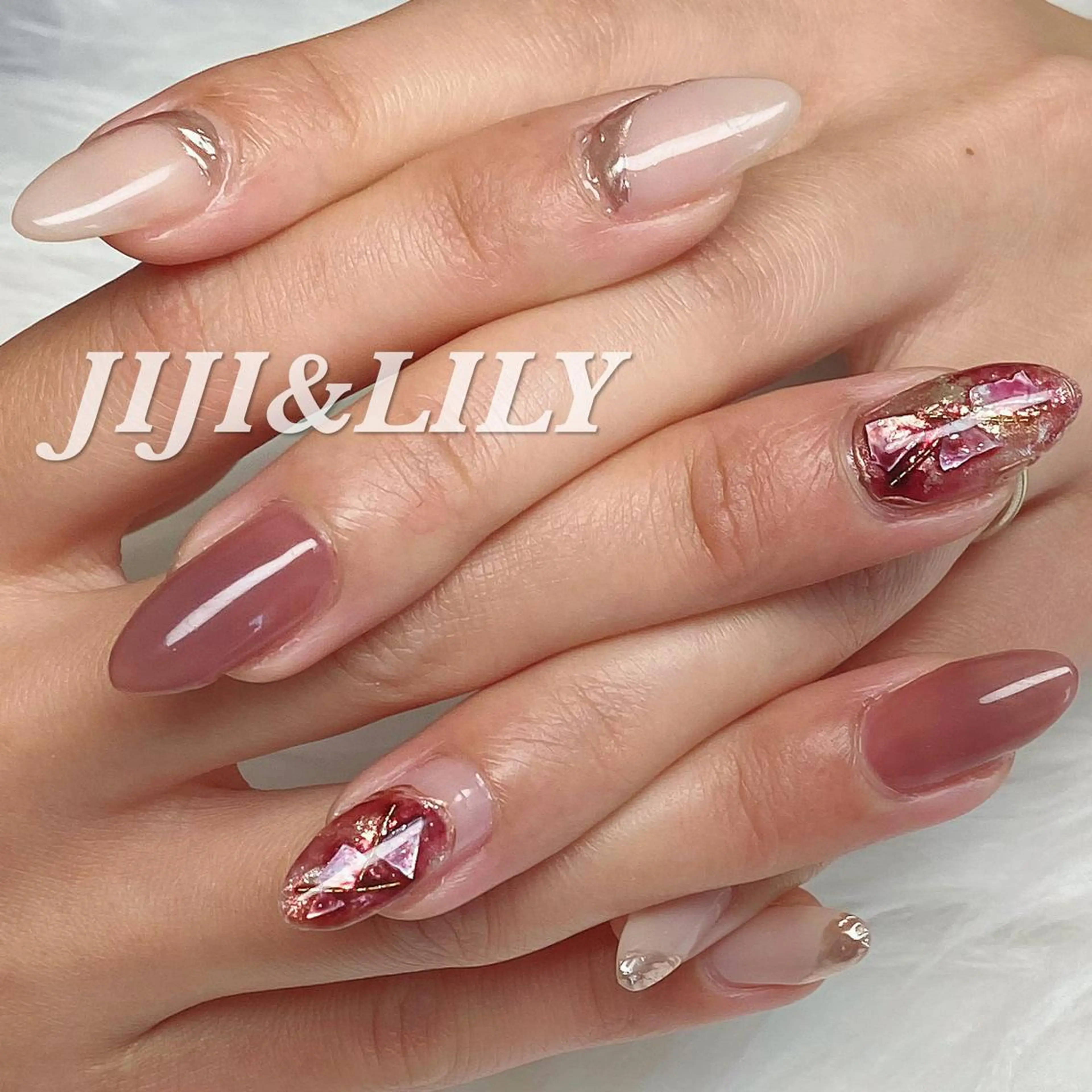 ネイル ニュアンスネイル 豊田 圭子のネイルデザイン