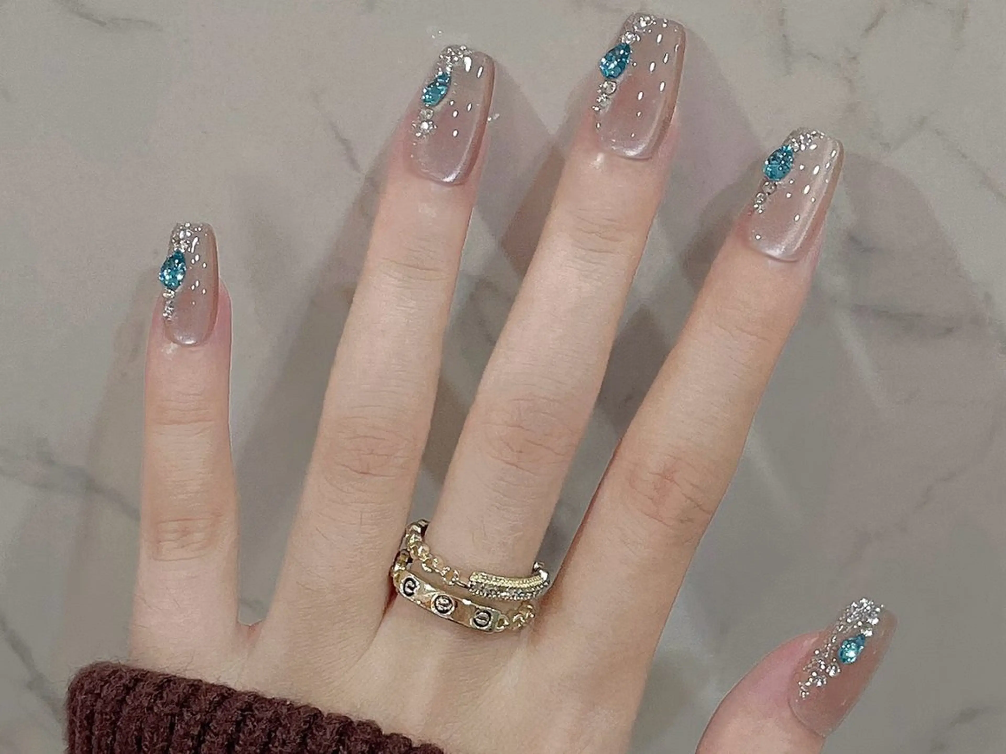 メンズ ネイル ハンドネイル Bloom スカルプ専門店のネイルデザイン