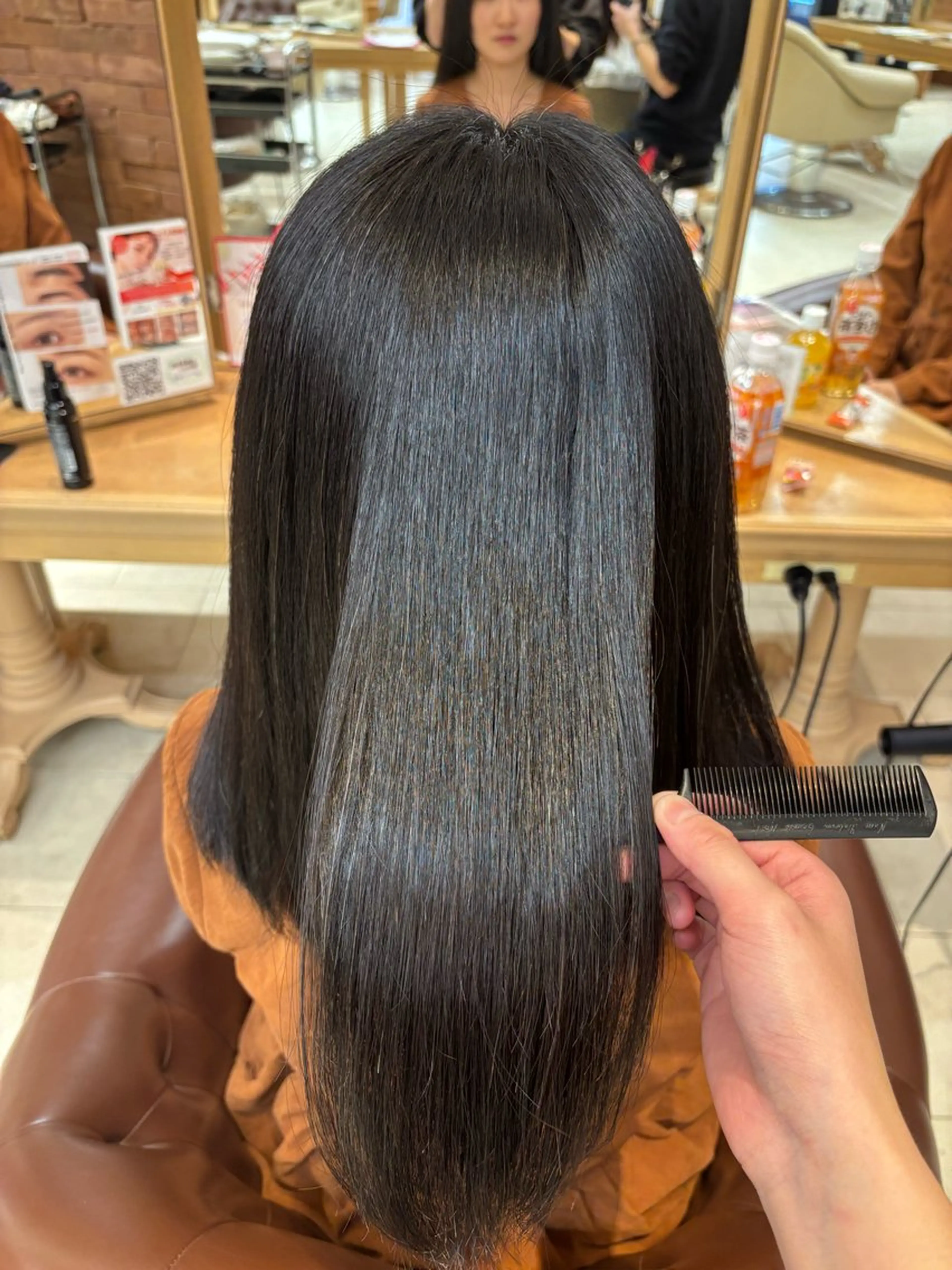 ミディアム 髪質改善 中里 恵梨のヘアスタイル