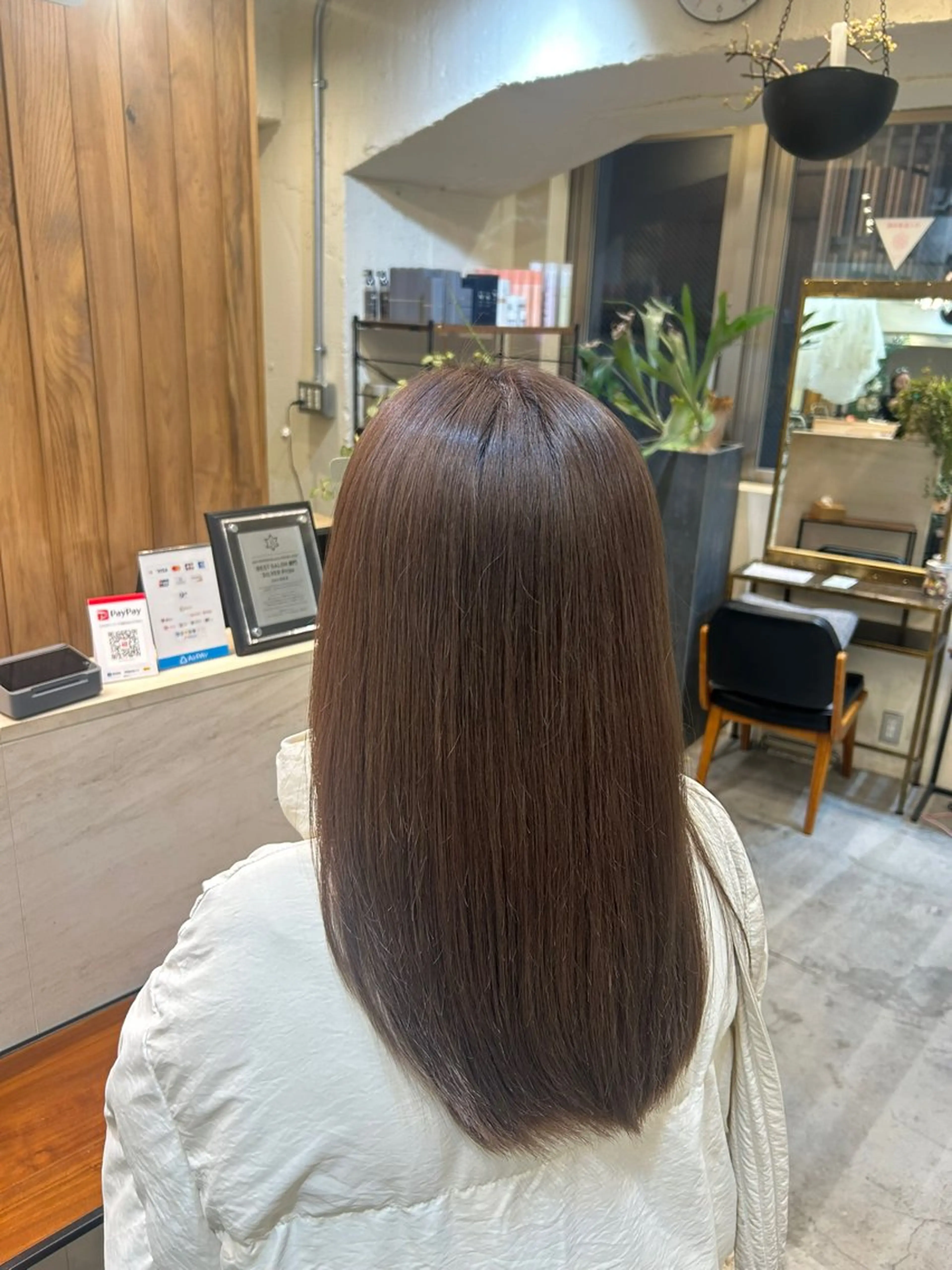 ロング ヘアカラー トリートメント Rimu / Belle新宿のヘアスタイル