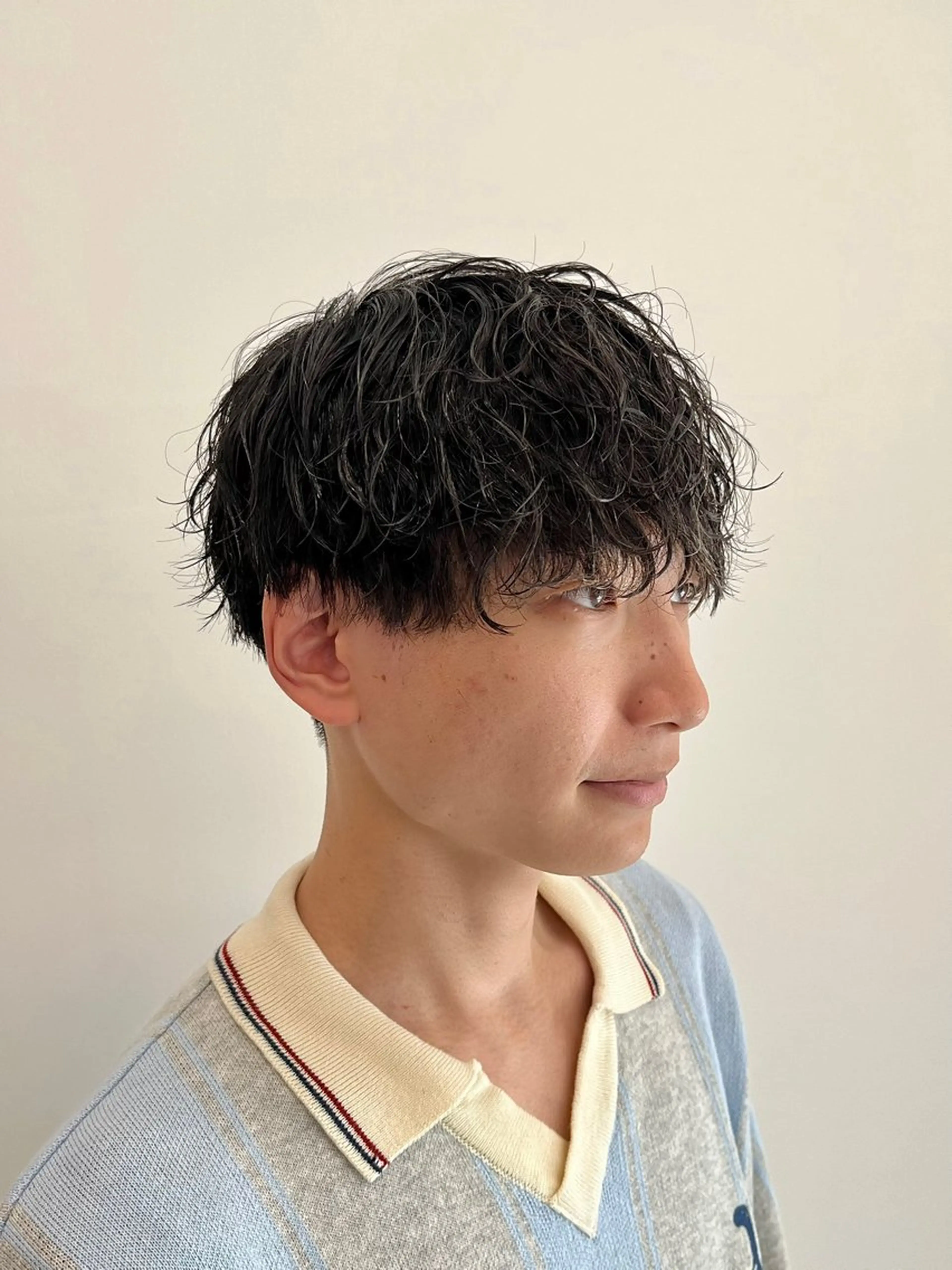 ショート パーマ メンズ 🏆メンズヘア特化 🥇代表りんぺーのヘアスタイル