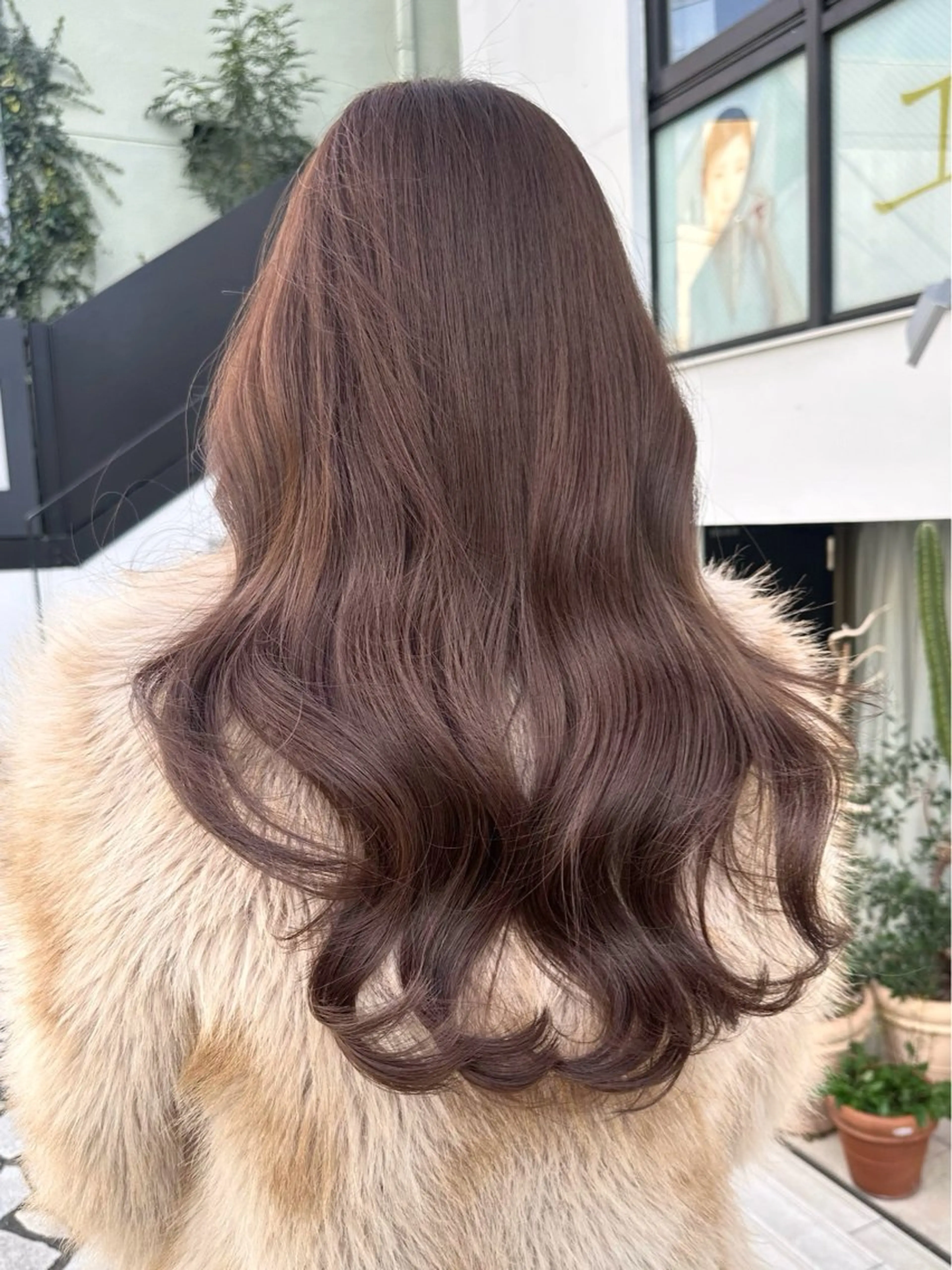 ロング カラー レイヤーカット 韓国ヘア🦢🖤 Sayumiのヘアスタイル