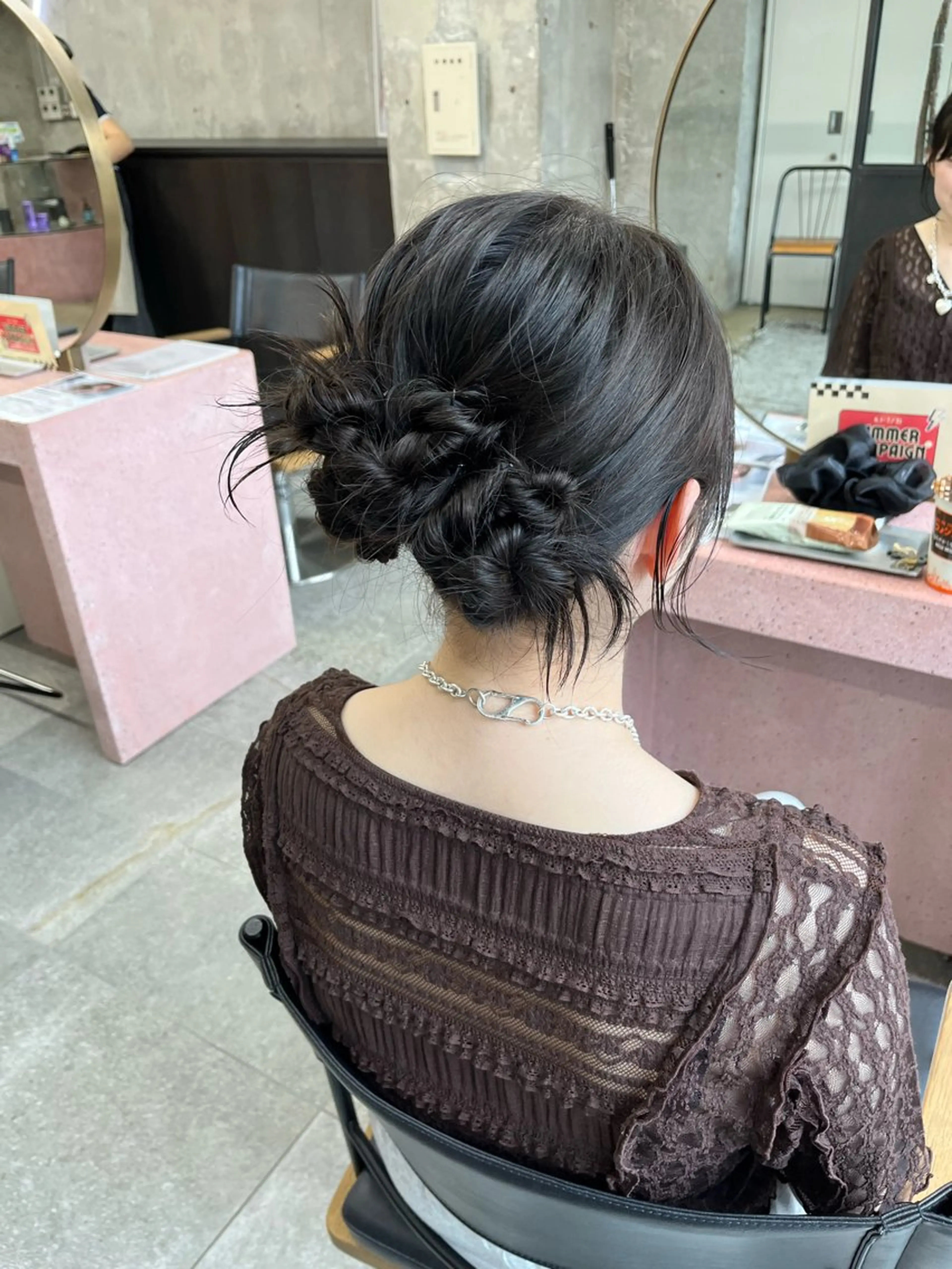 ヘアアレンジ ヘアセット 小木曽智美 /ボブ/ショートのヘアスタイル