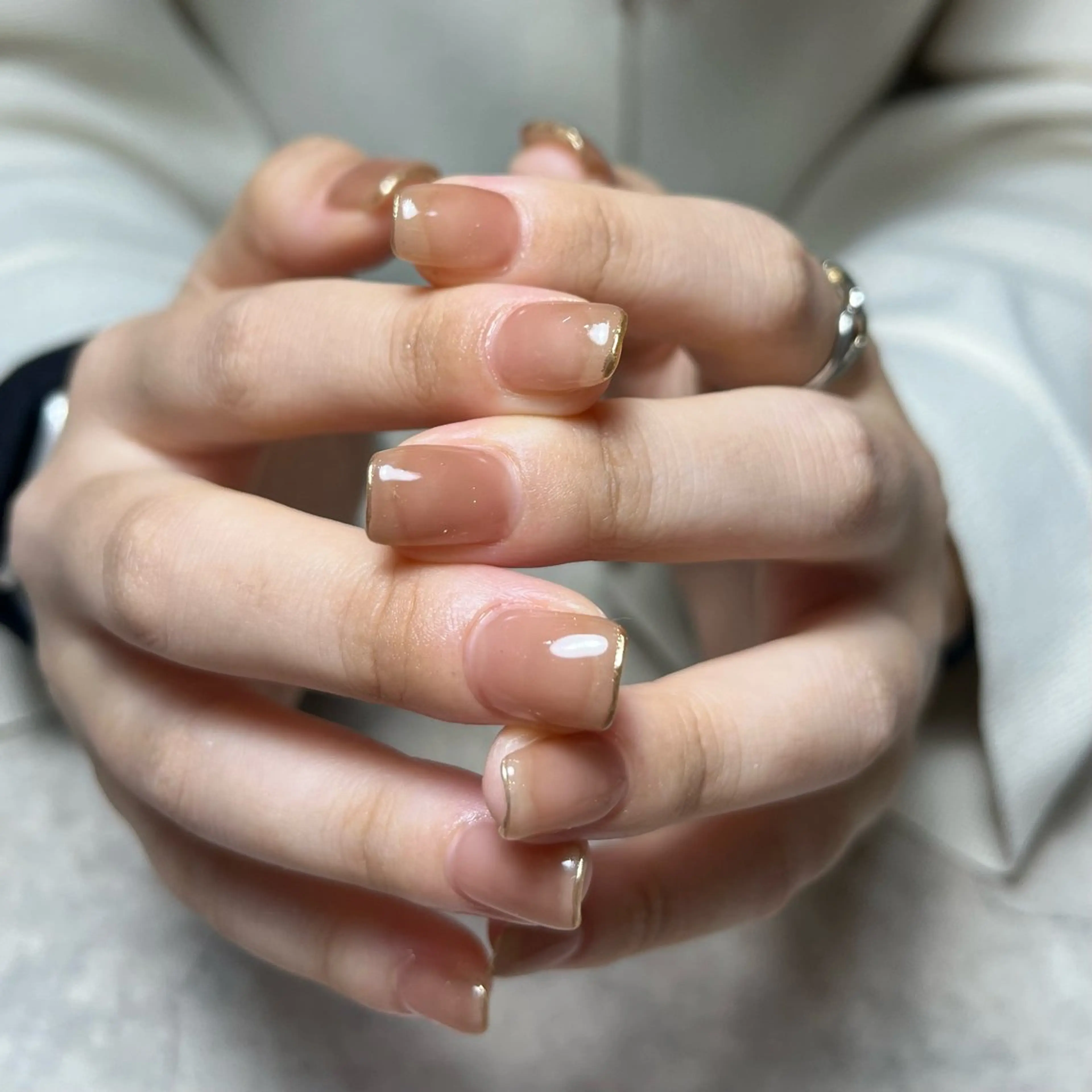 ネイル グリーン vegh.所属・vegh. nail/阿波座のネイルデザイン