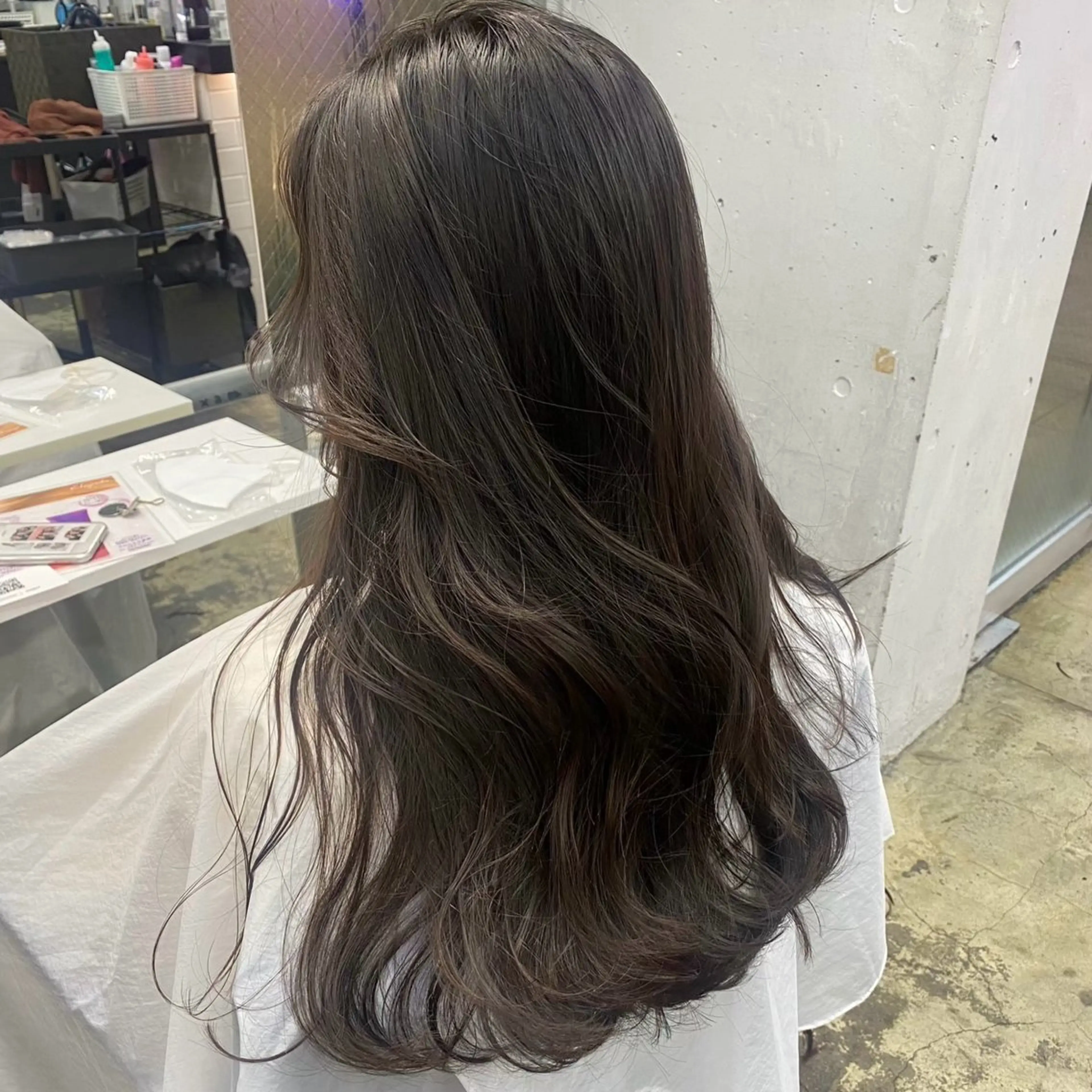 ロング カラー ヘアアレンジ メンズ ヘアカラー トリートメント 🍀淡色×ブリーチ/ ベージュ✨RINOのヘアスタイル