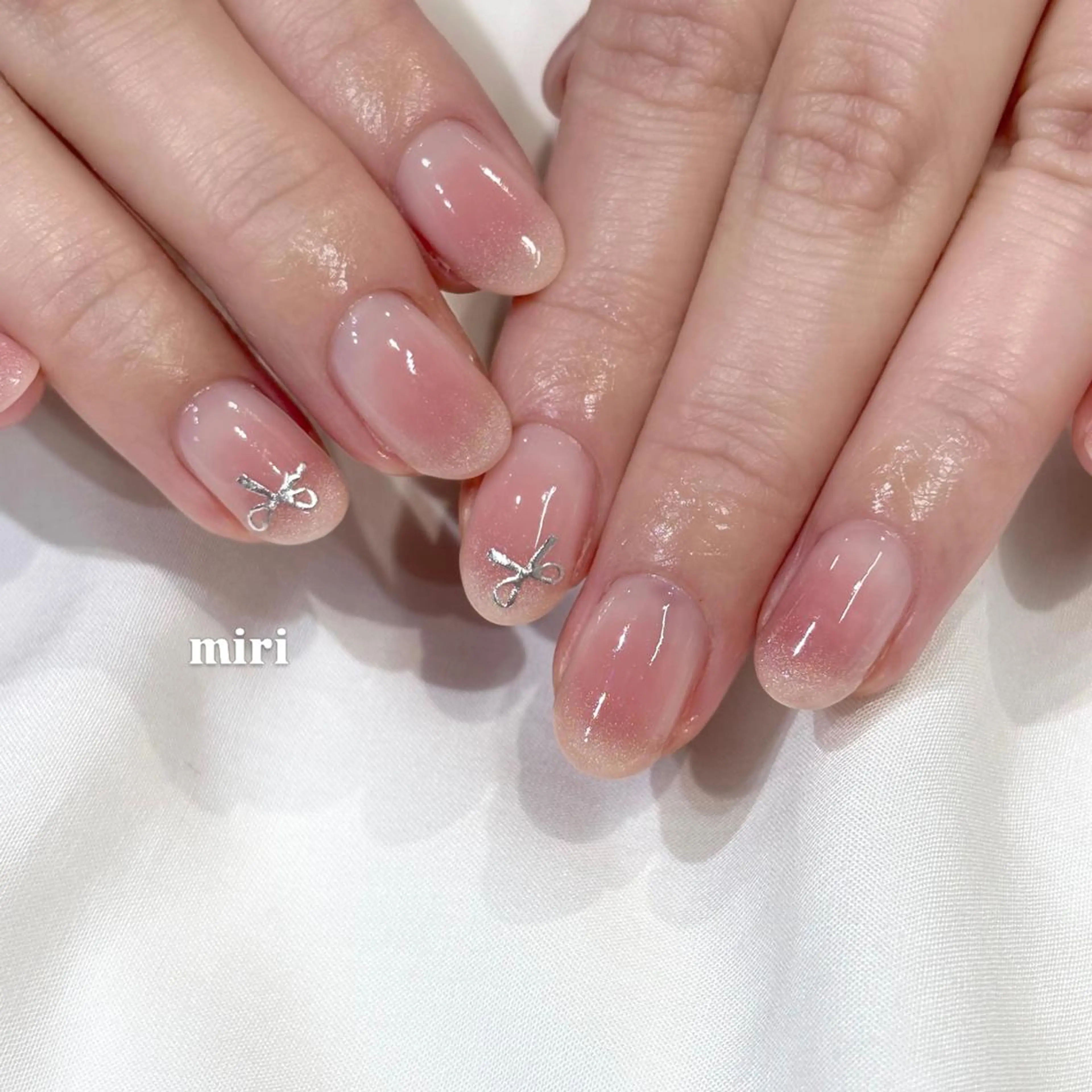 ネイル ハンドネイル 新宿代々木/ちゅるん キレイめ/miriのネイルデザイン
