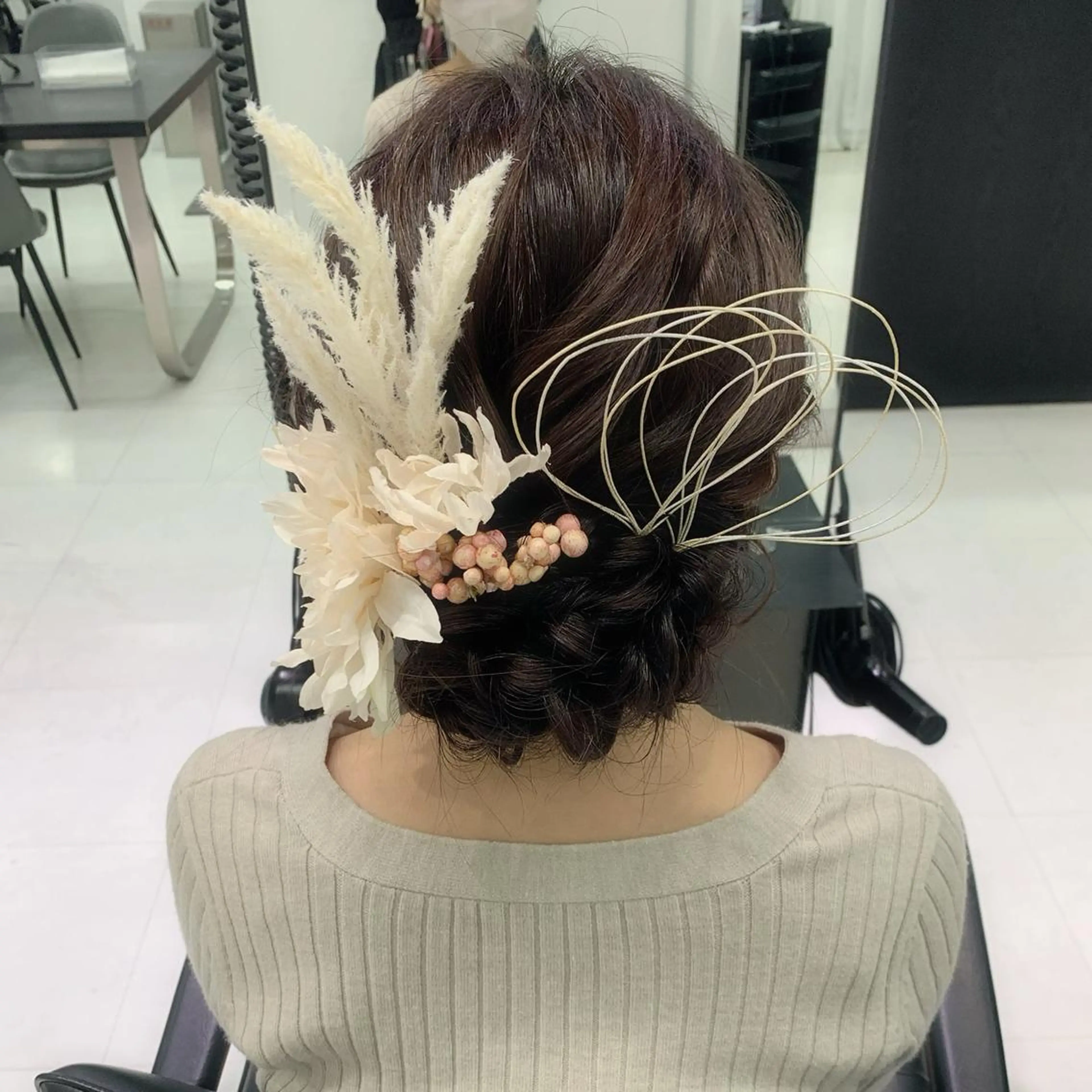 ヘアアレンジ 卒業式のヘアスタイル 🩶ヘアセット Ayaha🩶のヘアスタイル