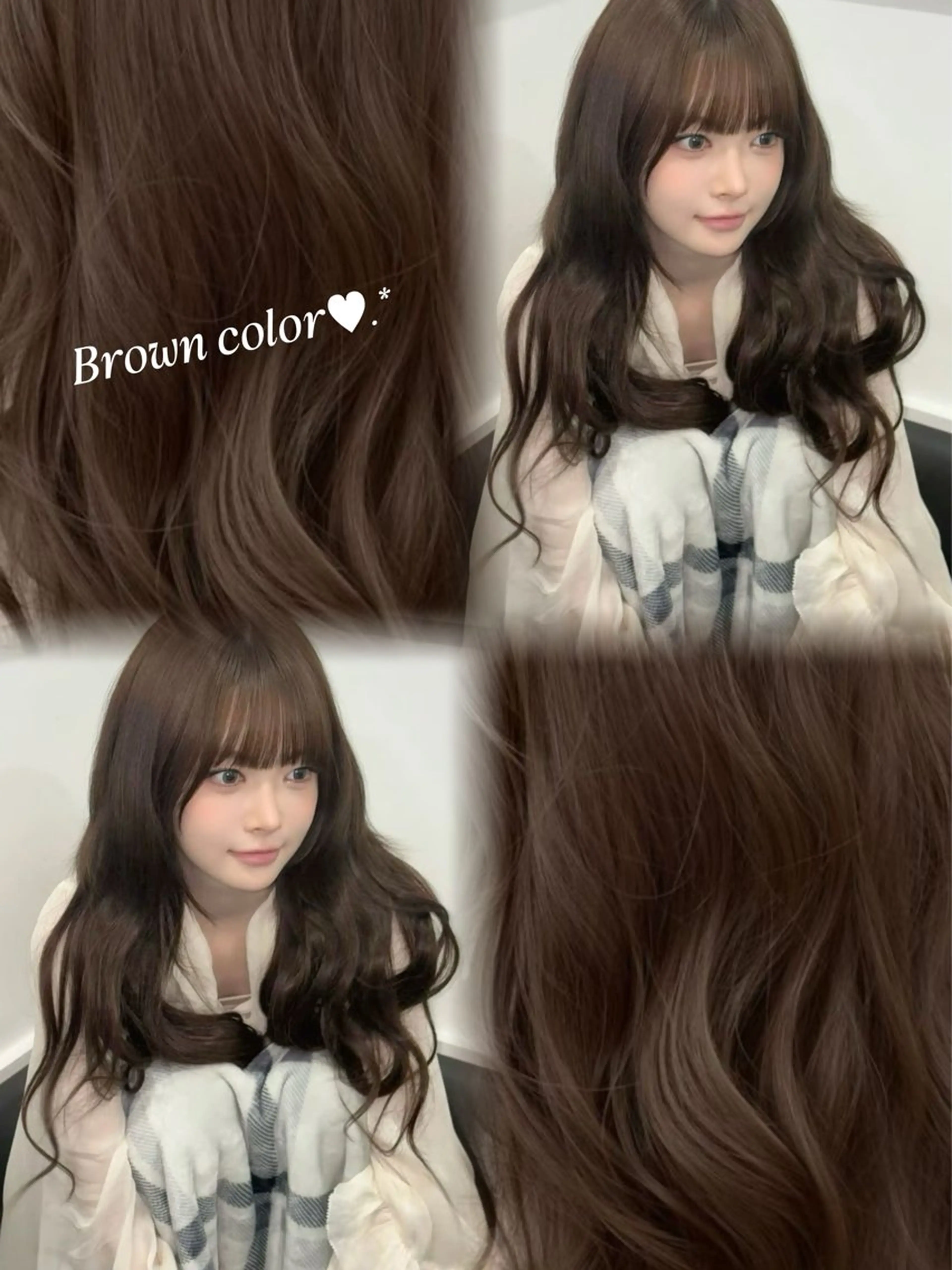 カラー ヘアカラー Nagasaka Yuaのヘアスタイル