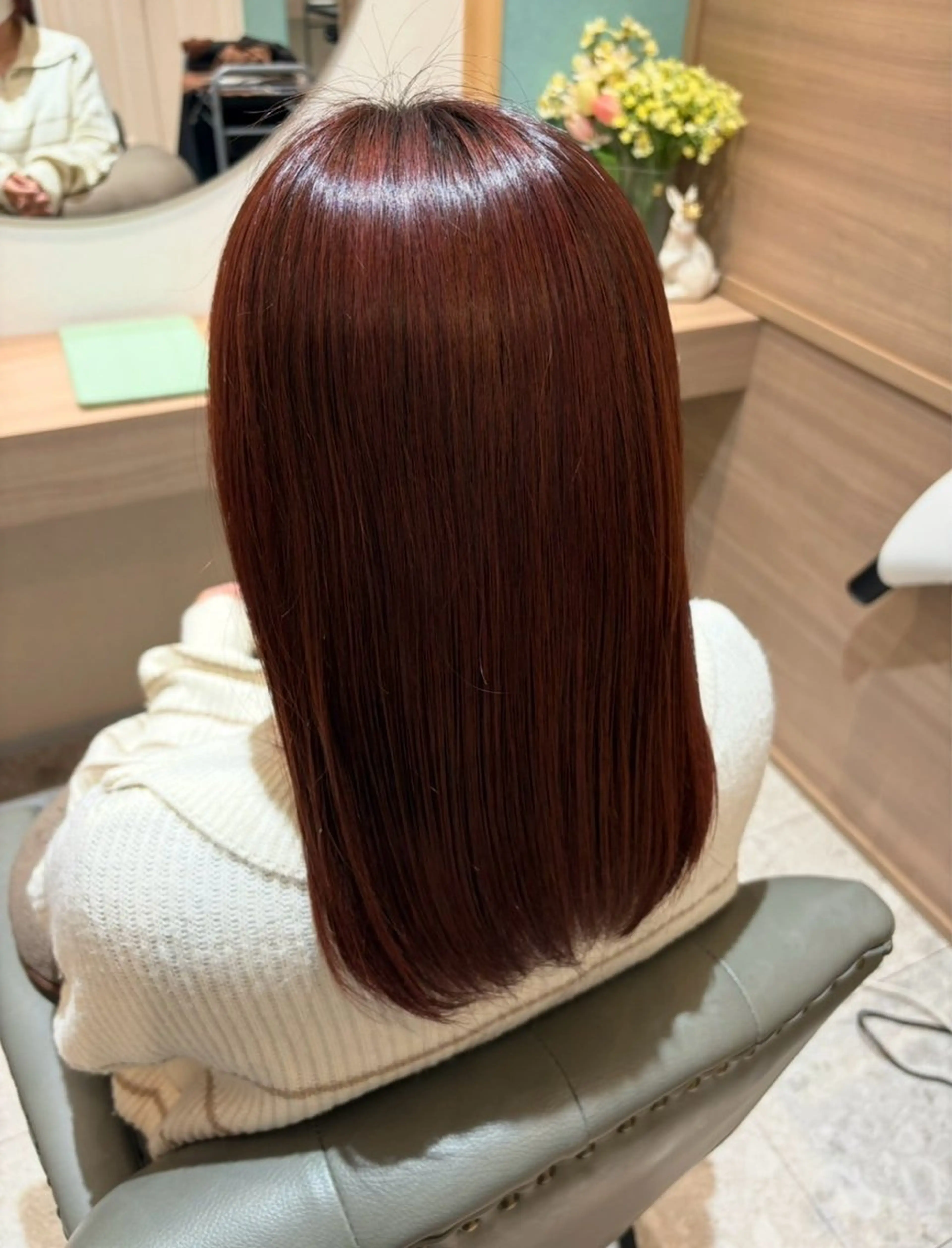 ミディアム ヘアカラー Anphi/ リシュのヘアスタイル