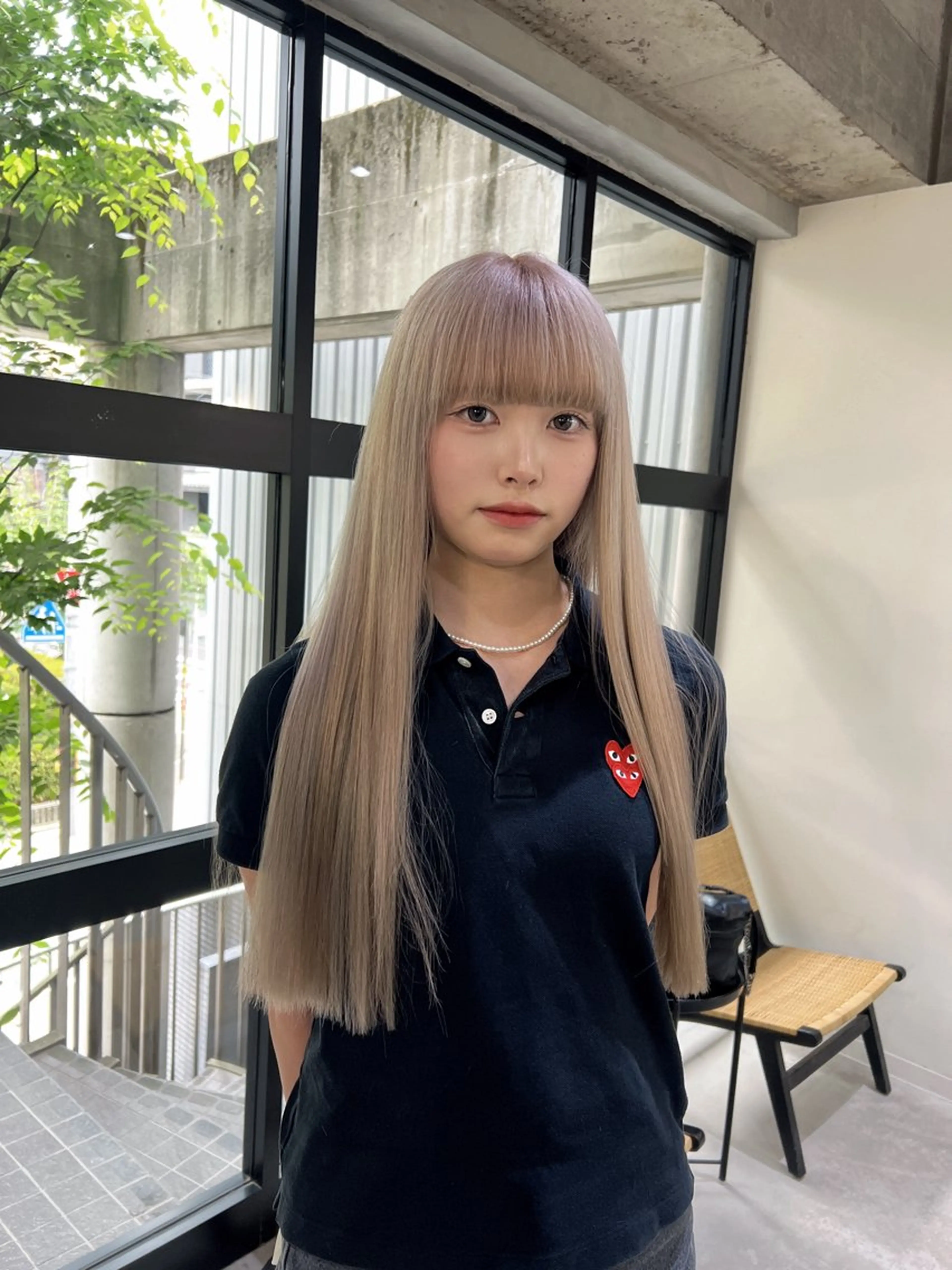 【トリプルカラー】ケアブリーチ2回+カラー+TR🫧⦅黒染めされてる方もこのクーポン◎⦆の写真