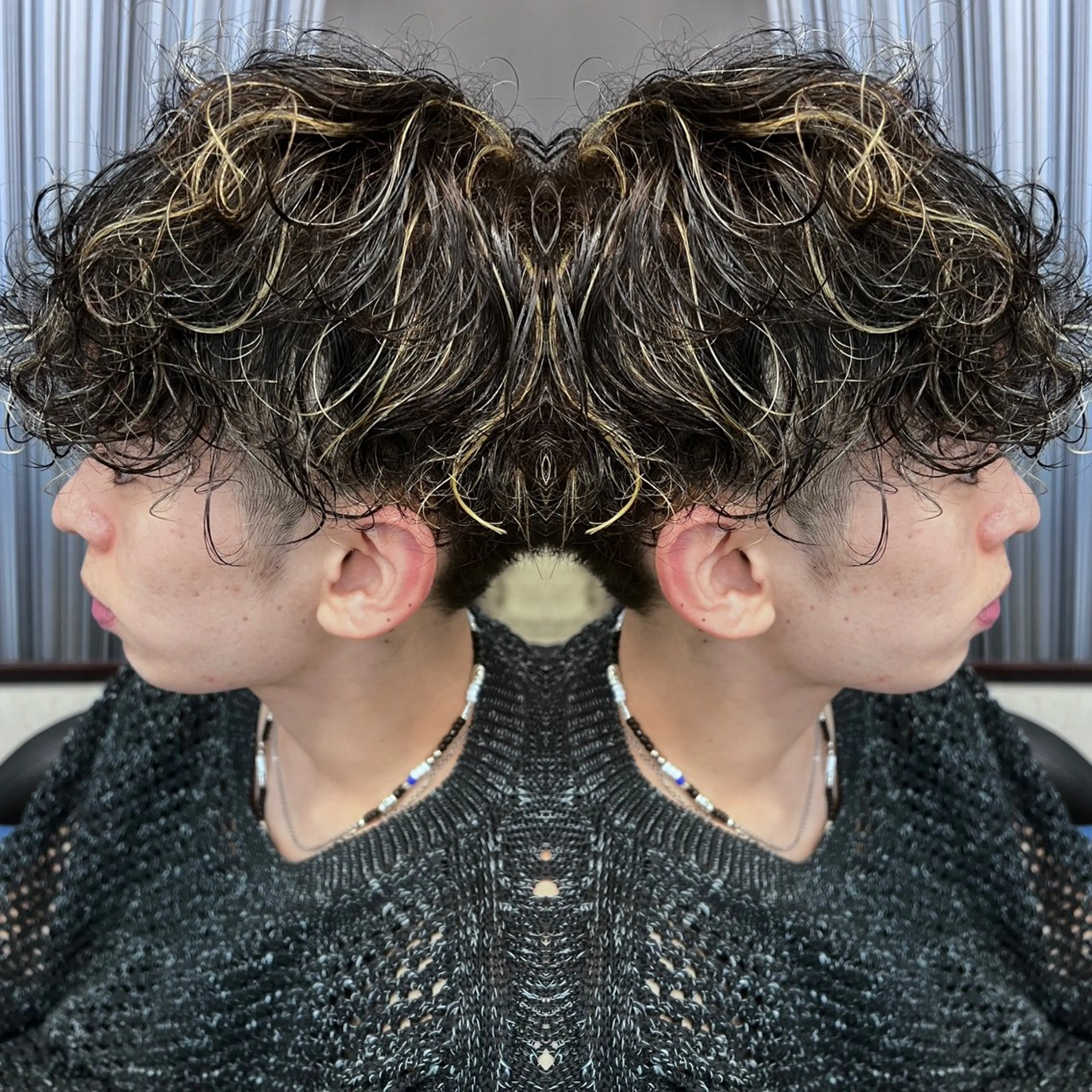 メンズカットの写真