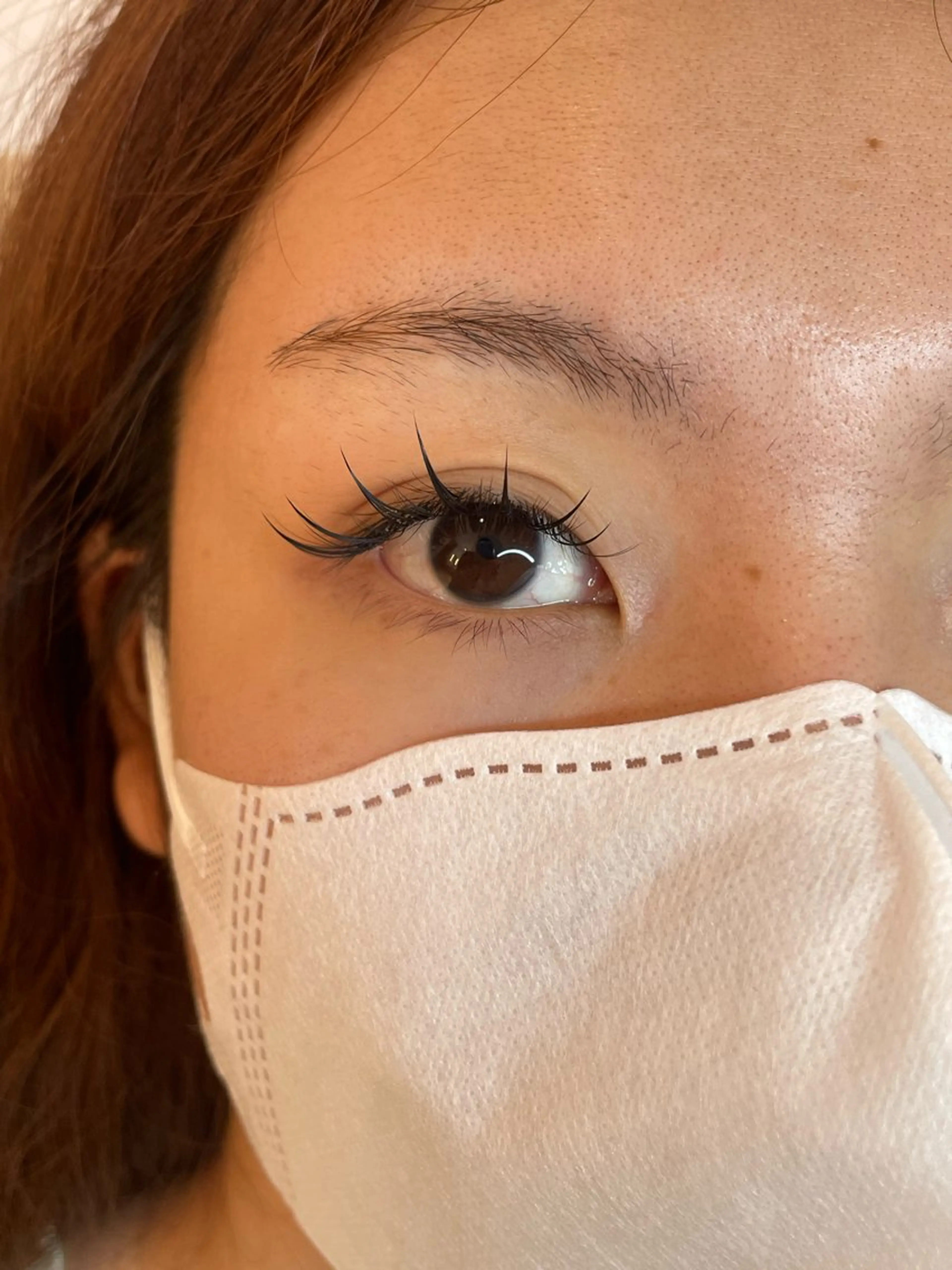 マツエク・マツパ ワンホンマツエク LeLe/中崎町/ LED/眉毛のマツエク・マツパデザイン