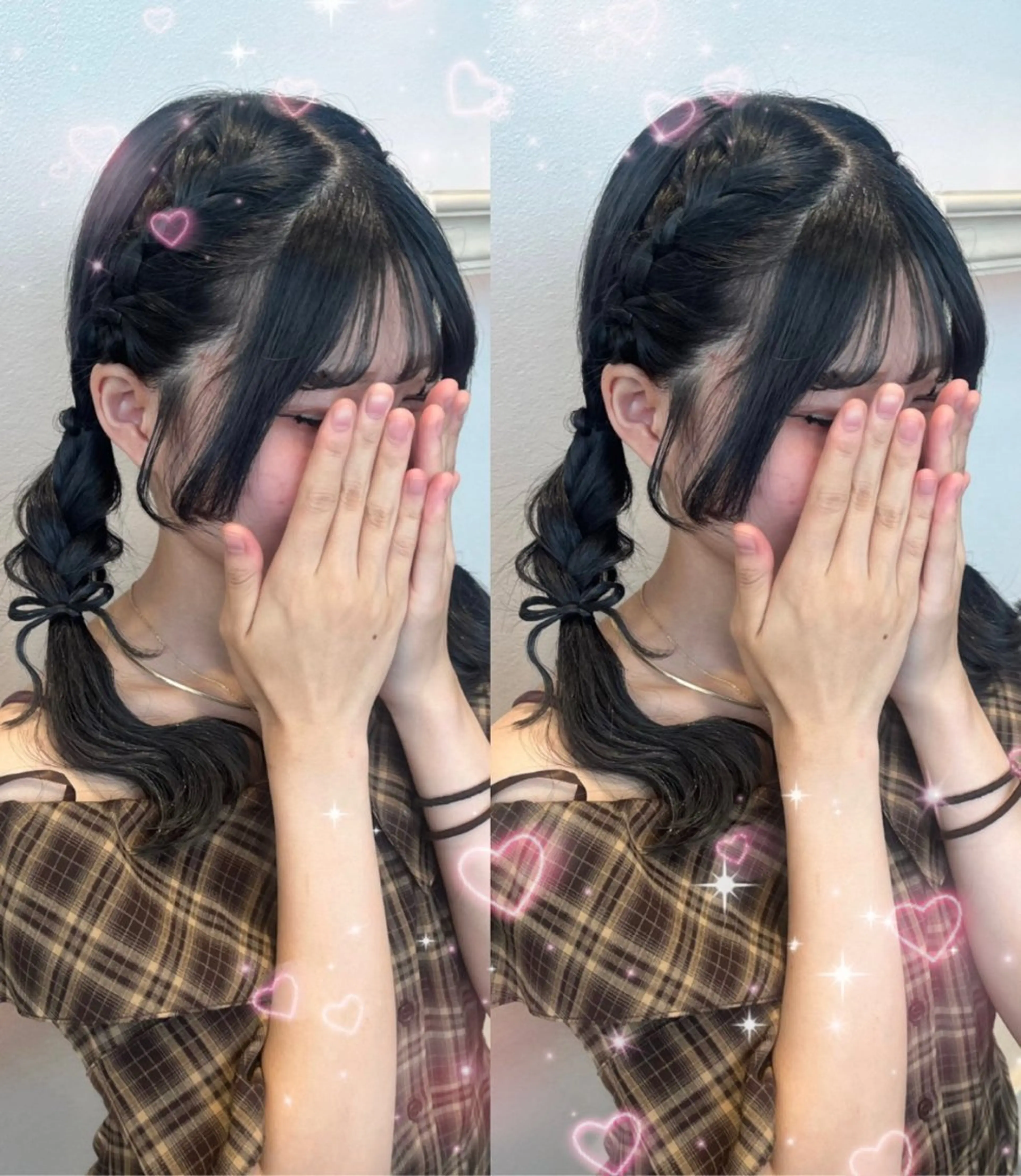 セミロング ヘアセット ヘアメ/お呼ばれﾍｱ /横浜/nozomiのヘアスタイル