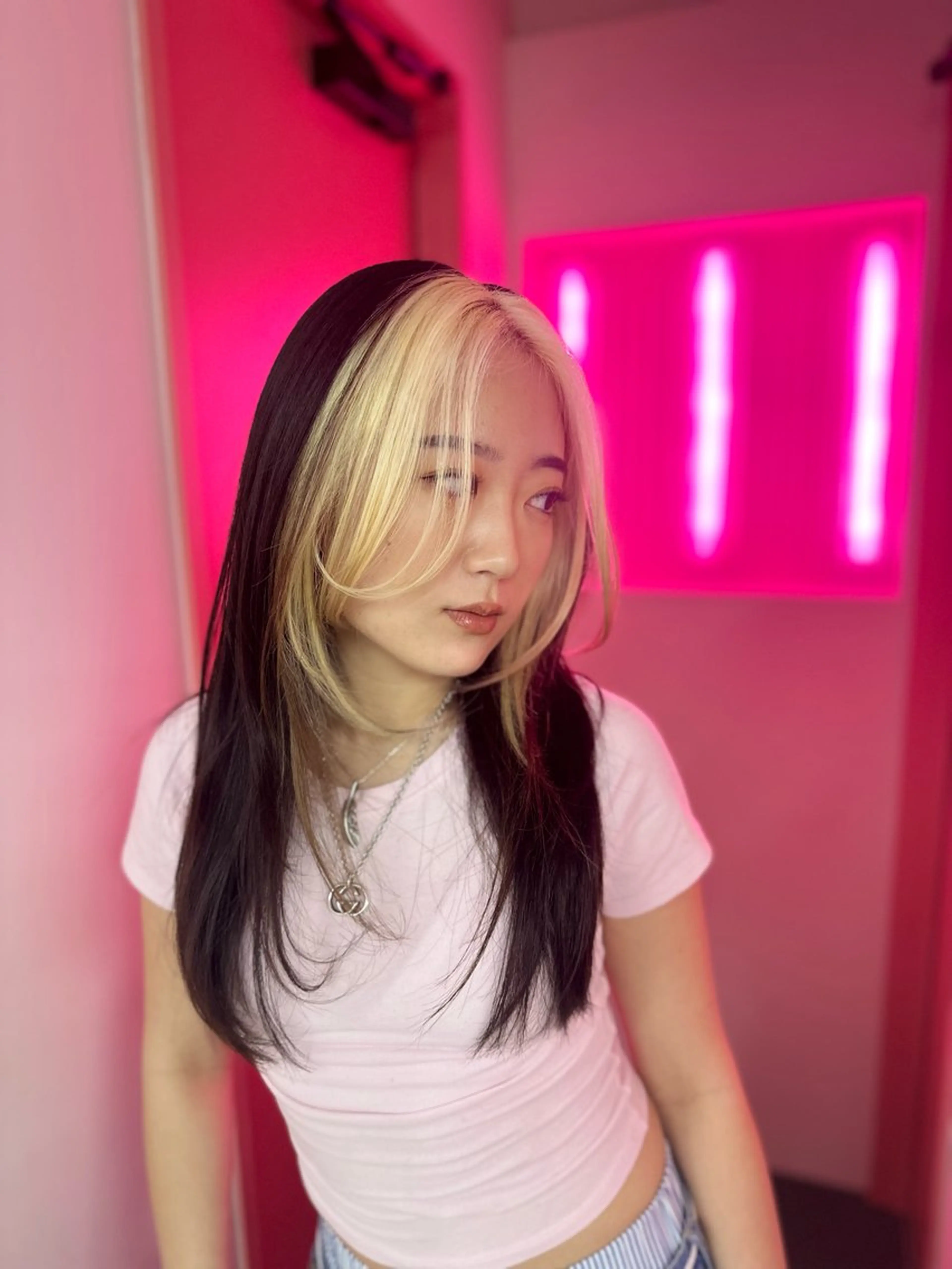 カラー ブリーチ ブリーチカラー /MAHIROのヘアスタイル