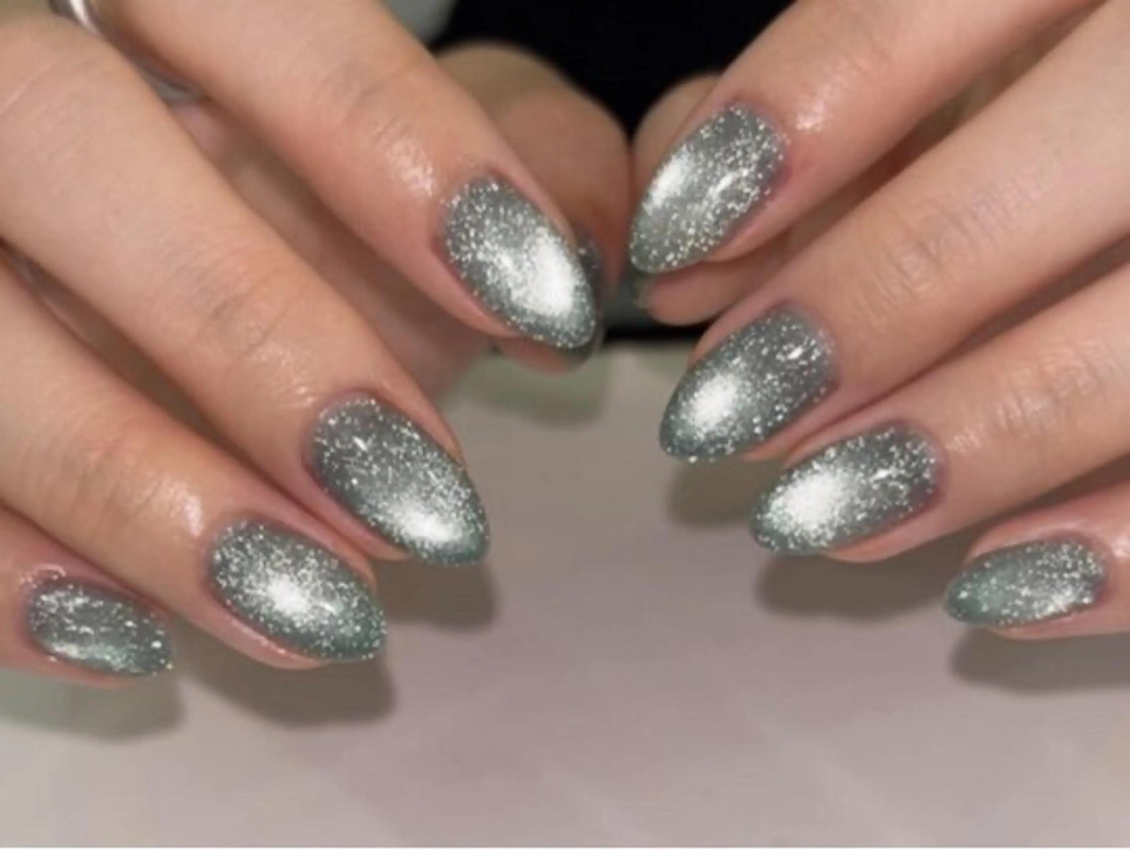 🎀【オフ込み】ミラーorマグネットワンカラー💅🫧の写真