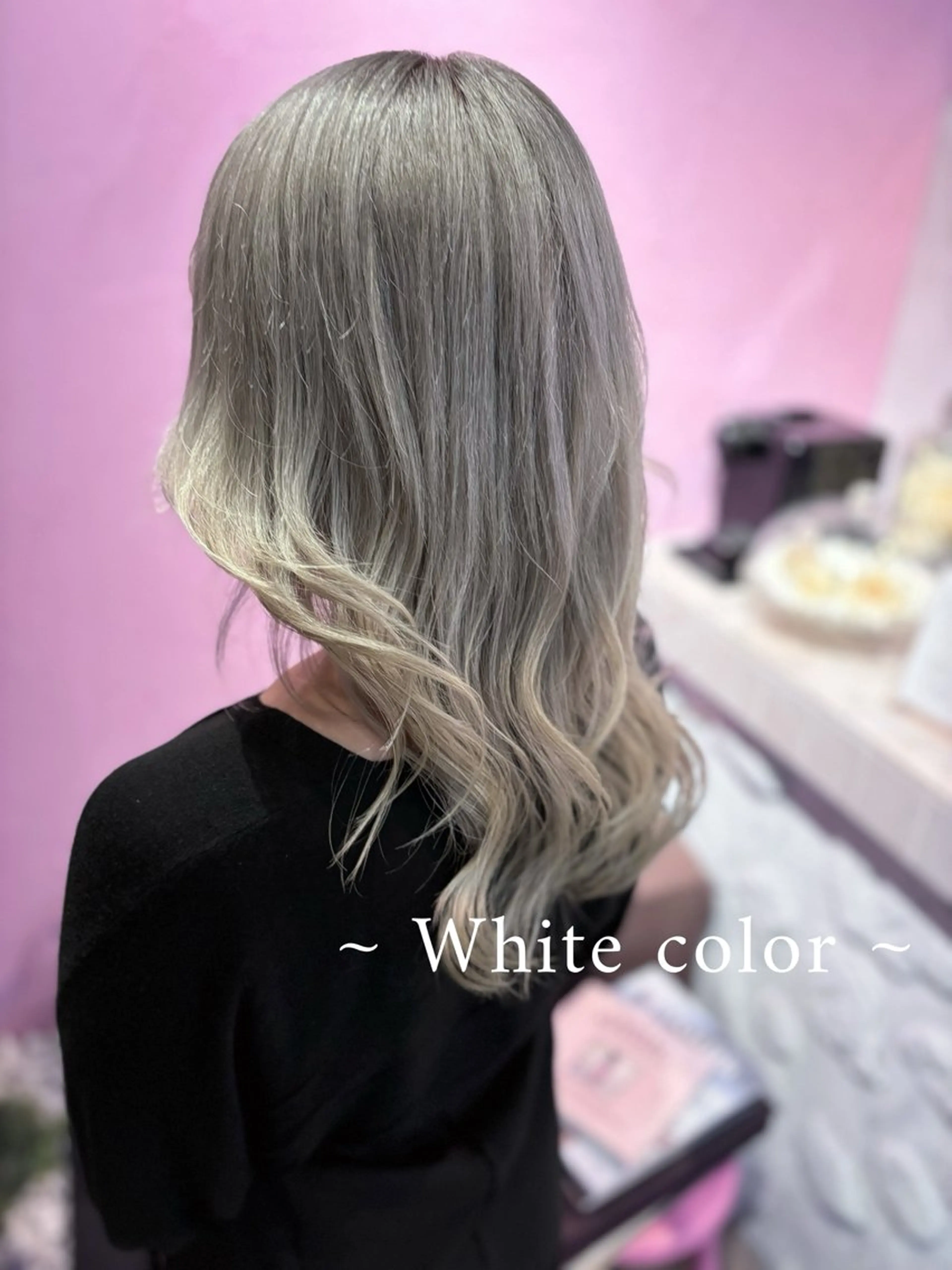 カラー ブリーチ ハイトーンカラー カット、縮毛矯正 モデル募集🎀あゆみのヘアスタイル