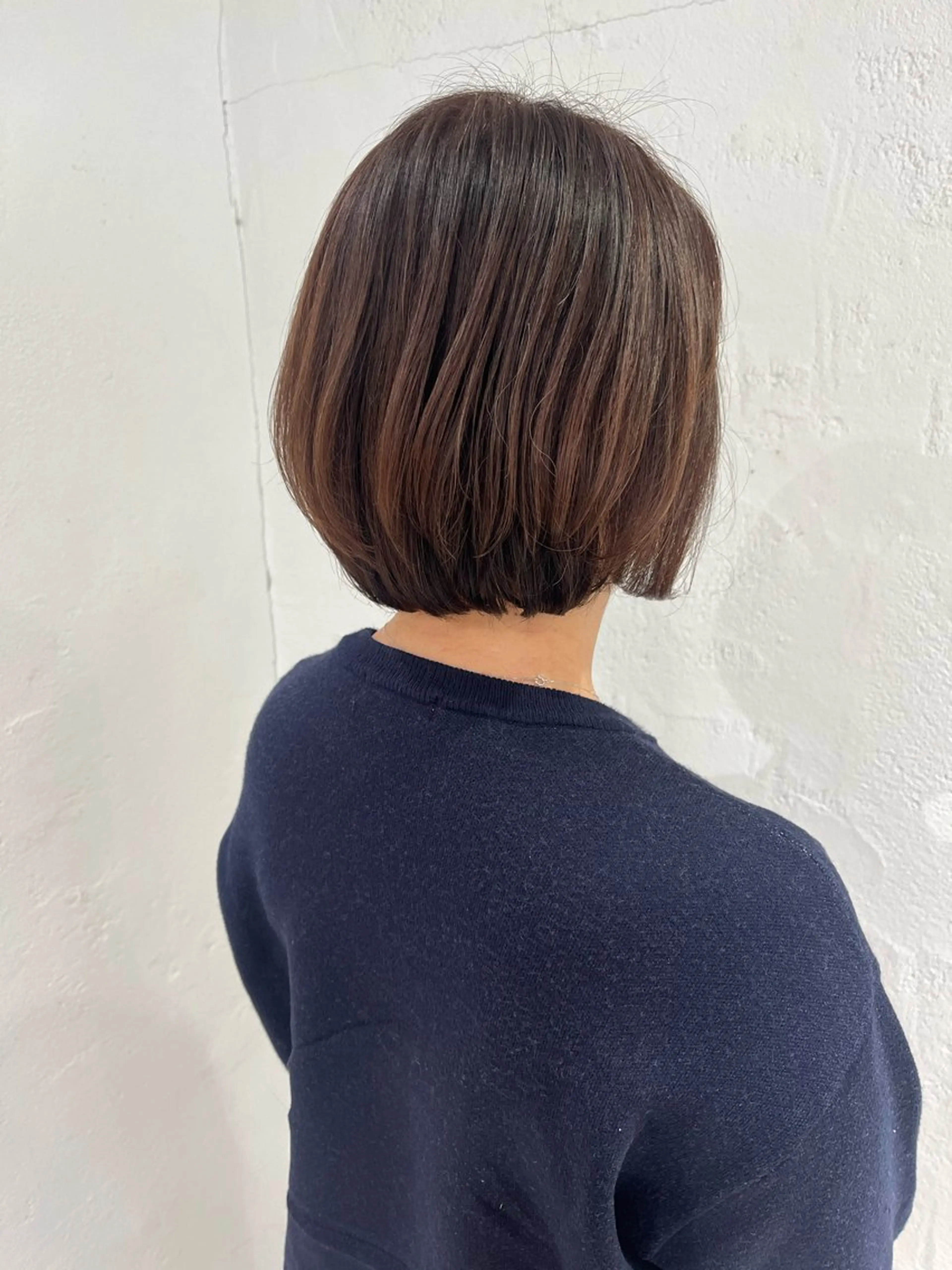 ショート カラー ボブレイヤー ボブ レイヤーカット ヘアカラー 透明感カラー/ 髪質改善/レイヤーのヘアスタイル