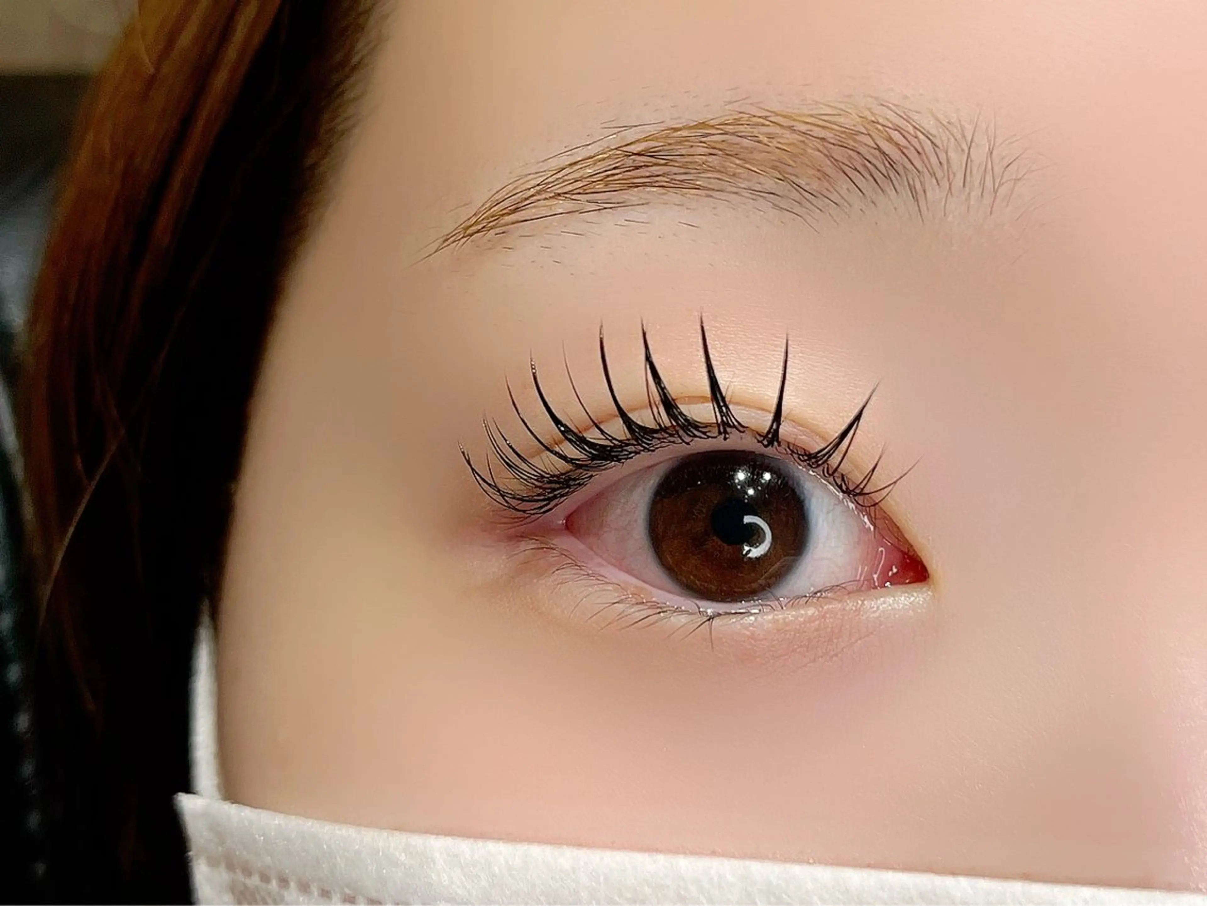 【リピーター】オフ&コーティング込★エクステ120本 5610の写真