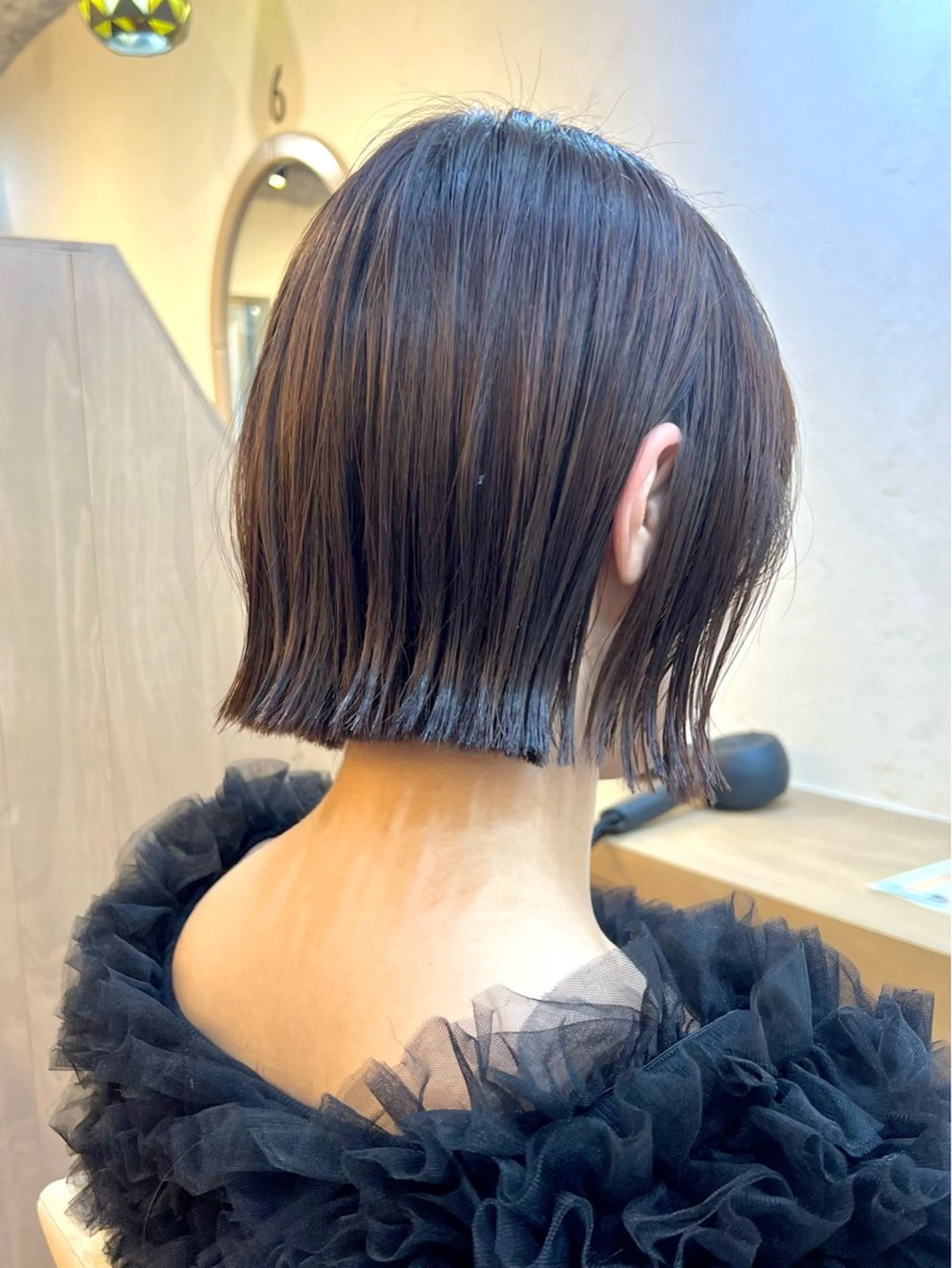 ショート カラー ボブ カット ヘアカラー トリートメント 神戸ボブ✂️ ioe三宮/田 伸佳のヘアスタイル