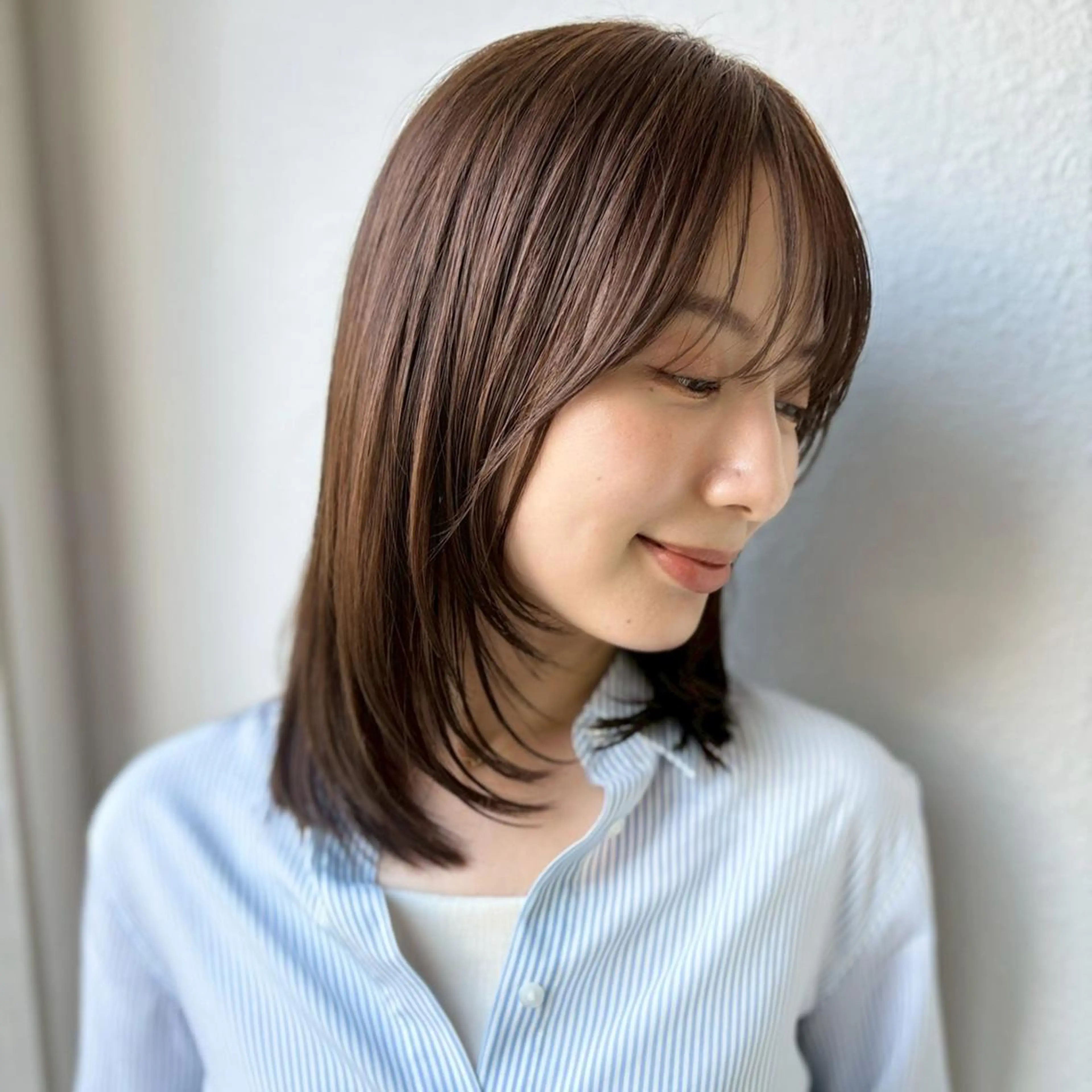 ミディアム 💧艶髪ストレート ✨ロング/府川直樹のヘアスタイル