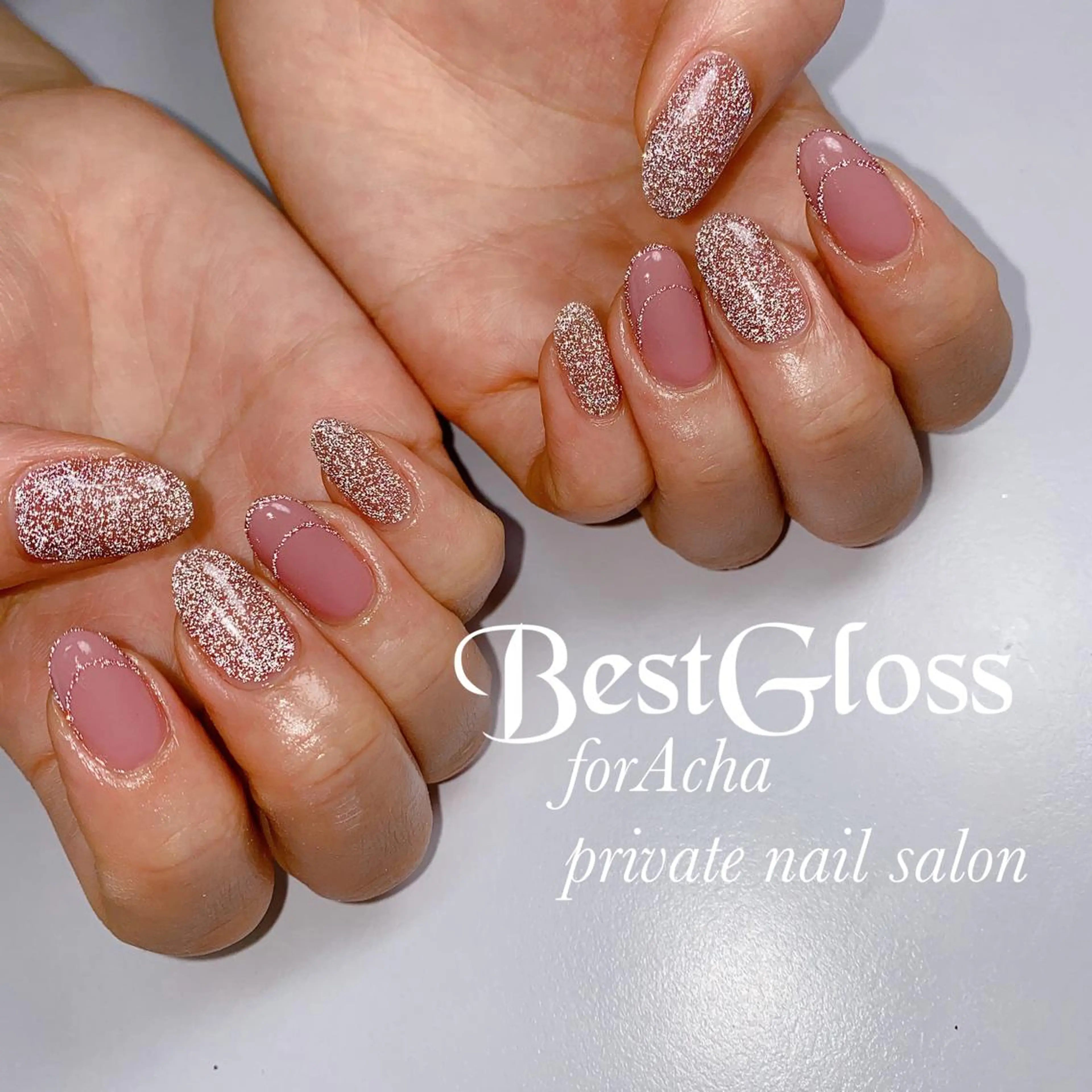 ネイル フラッシュネイル ハンドネイル 足立区竹ノ塚 BestGlossのネイルデザイン