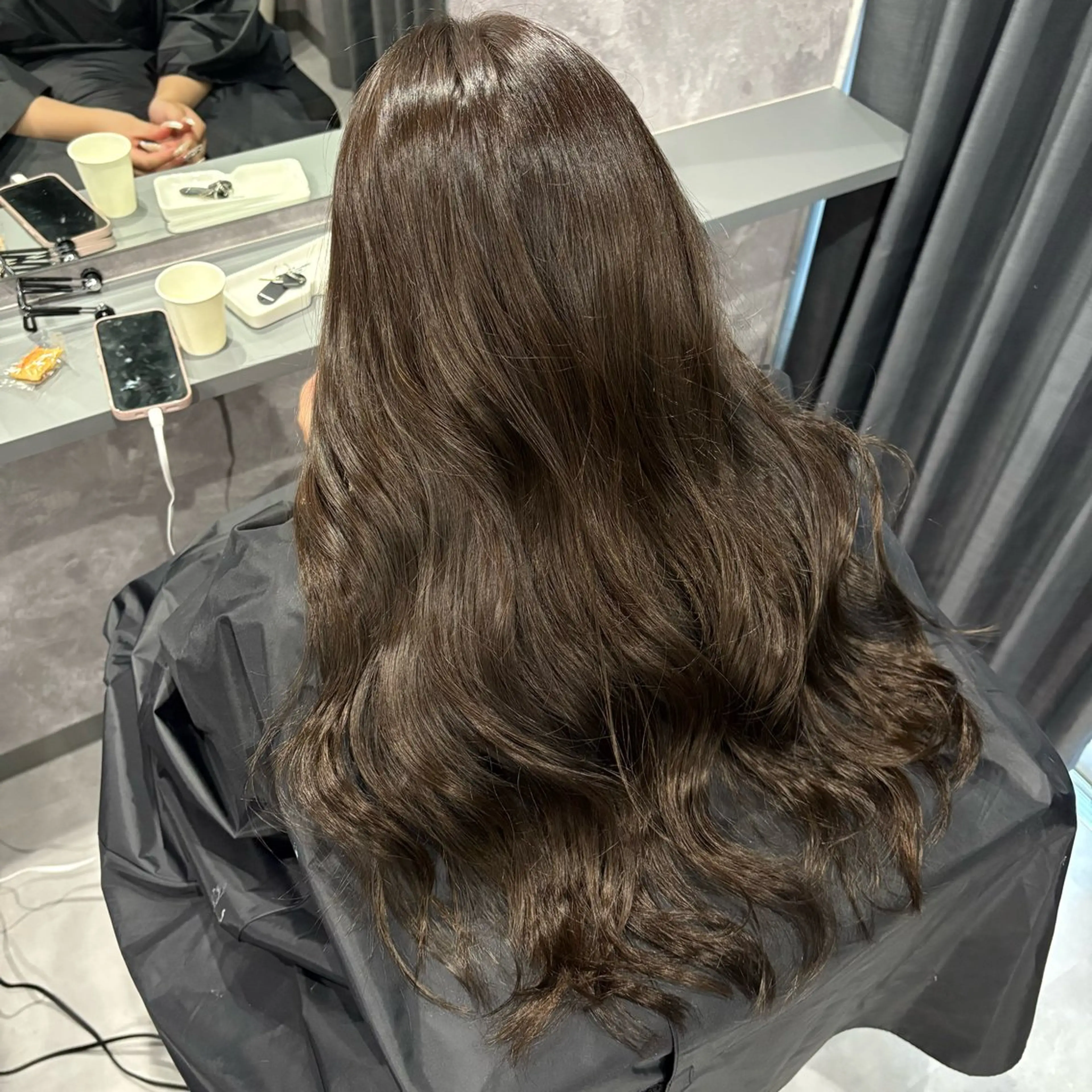 ロング カラー nameless miichiのヘアスタイル