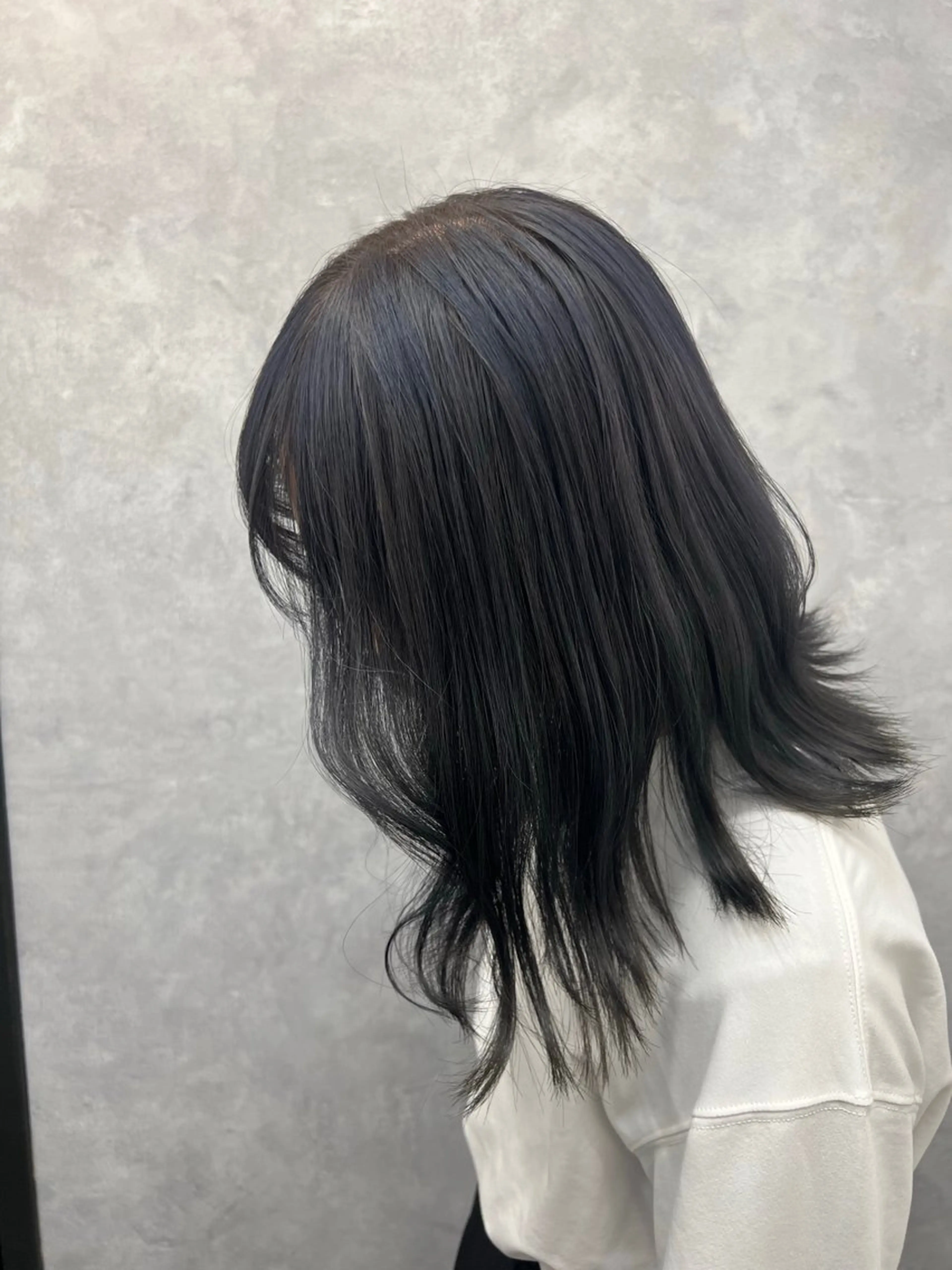 セミロング カラー ブリーチ 熊本市東区 /Ririkaのヘアスタイル