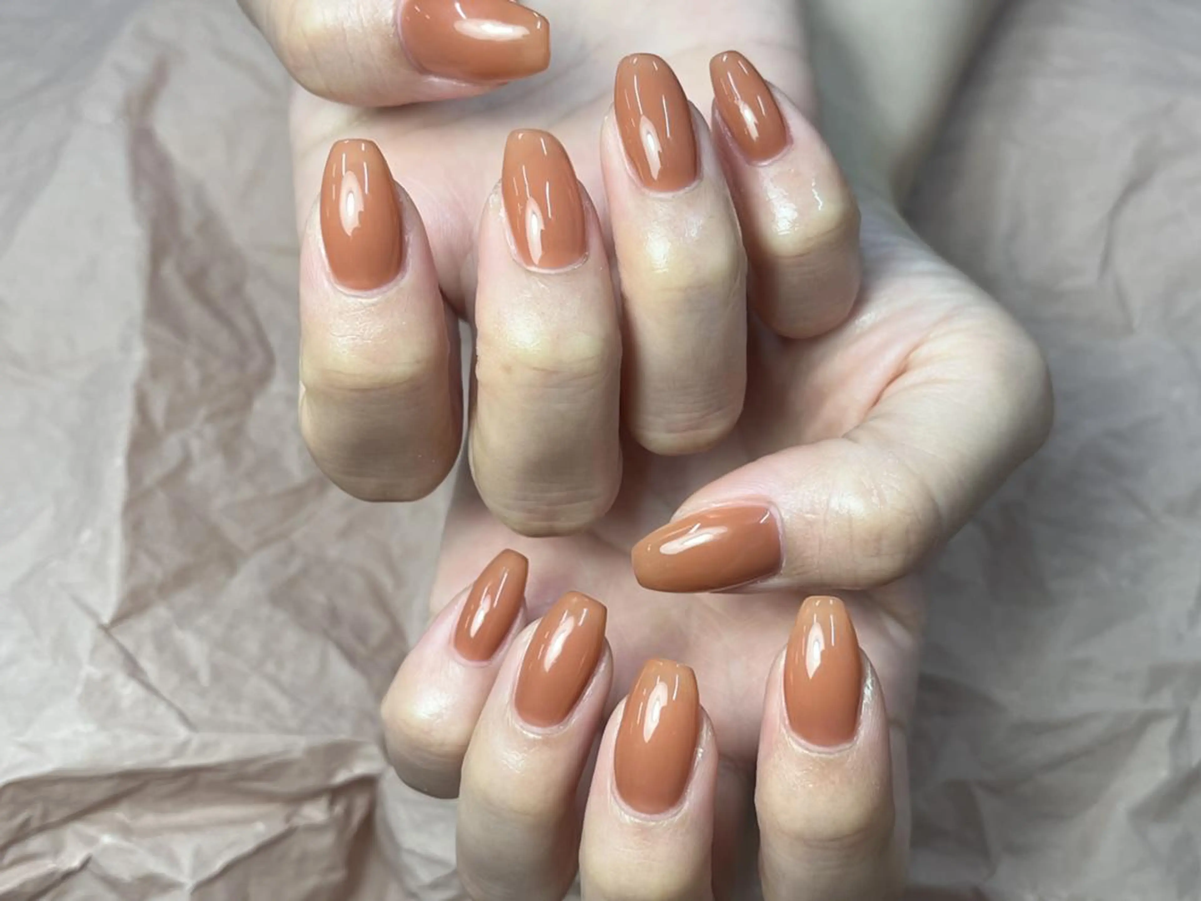 ネイル ワンカラーネイル シンプルネイル ToliyDeliy Nail Salonのネイルデザイン