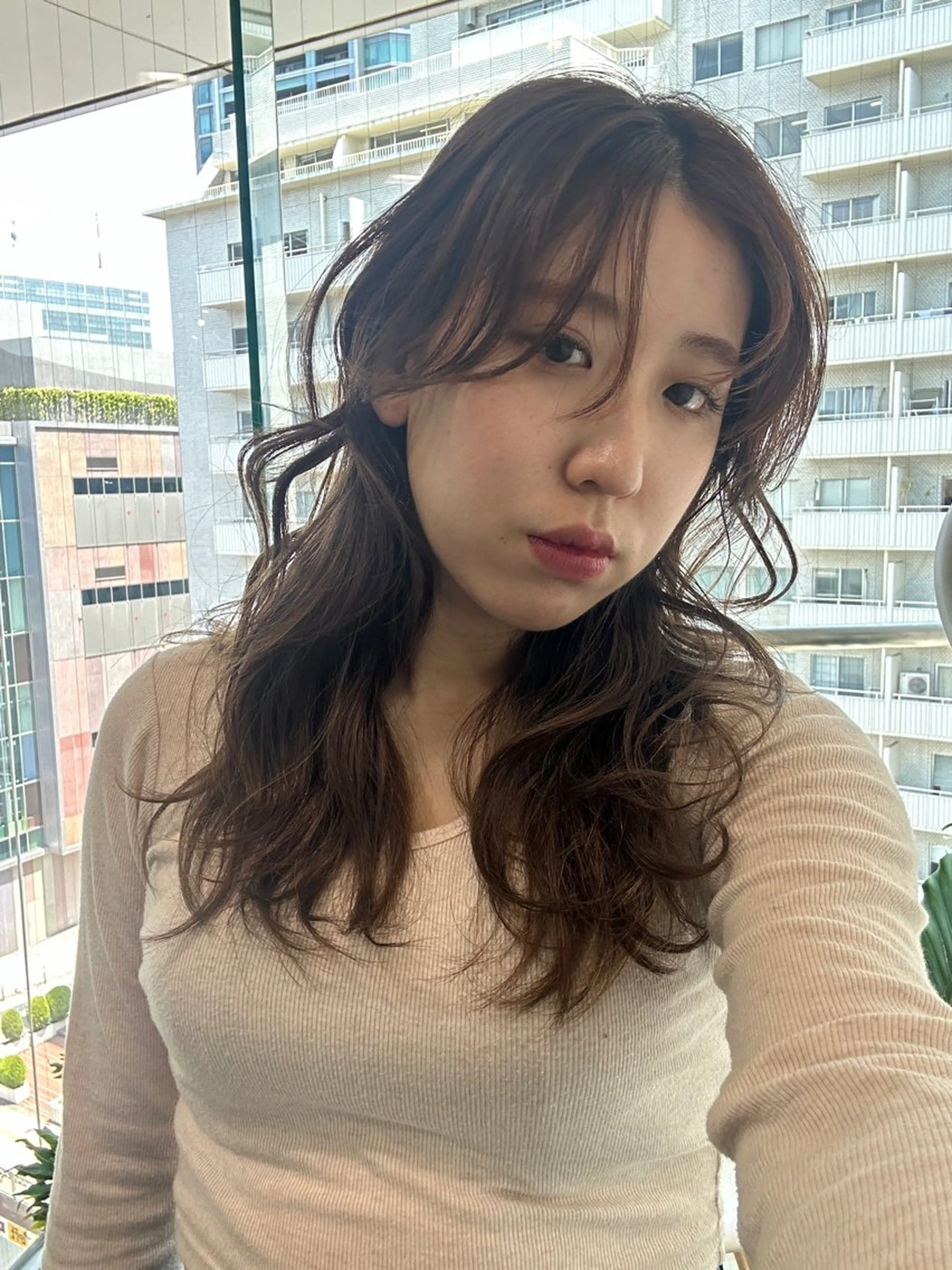 ロング カラー ヘアカラー ナチュラル大人っぽい スタイル　MAORIのヘアスタイル