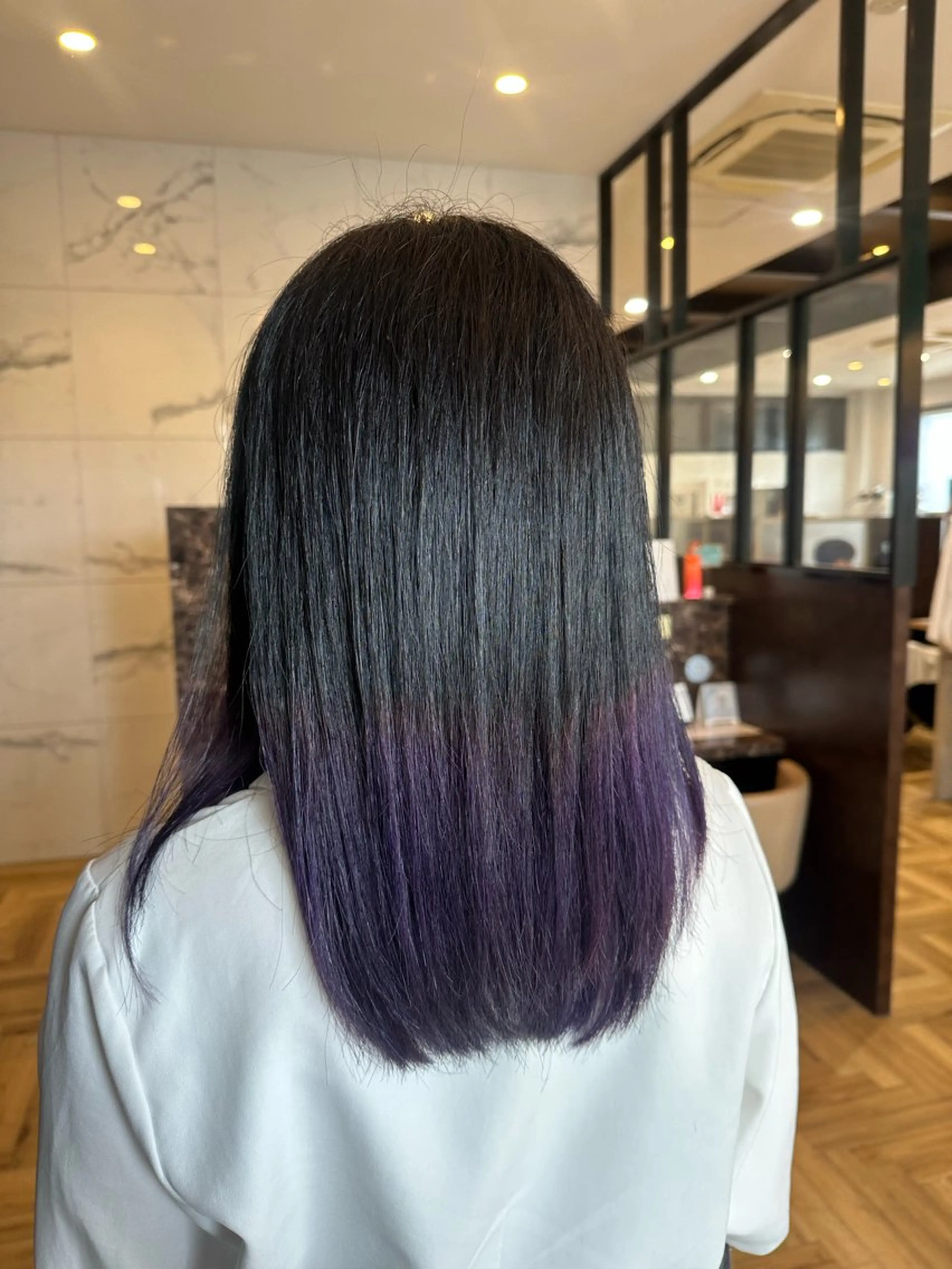 セミロング カラー カット ヘアカラー arl 豊田店のヘアスタイル