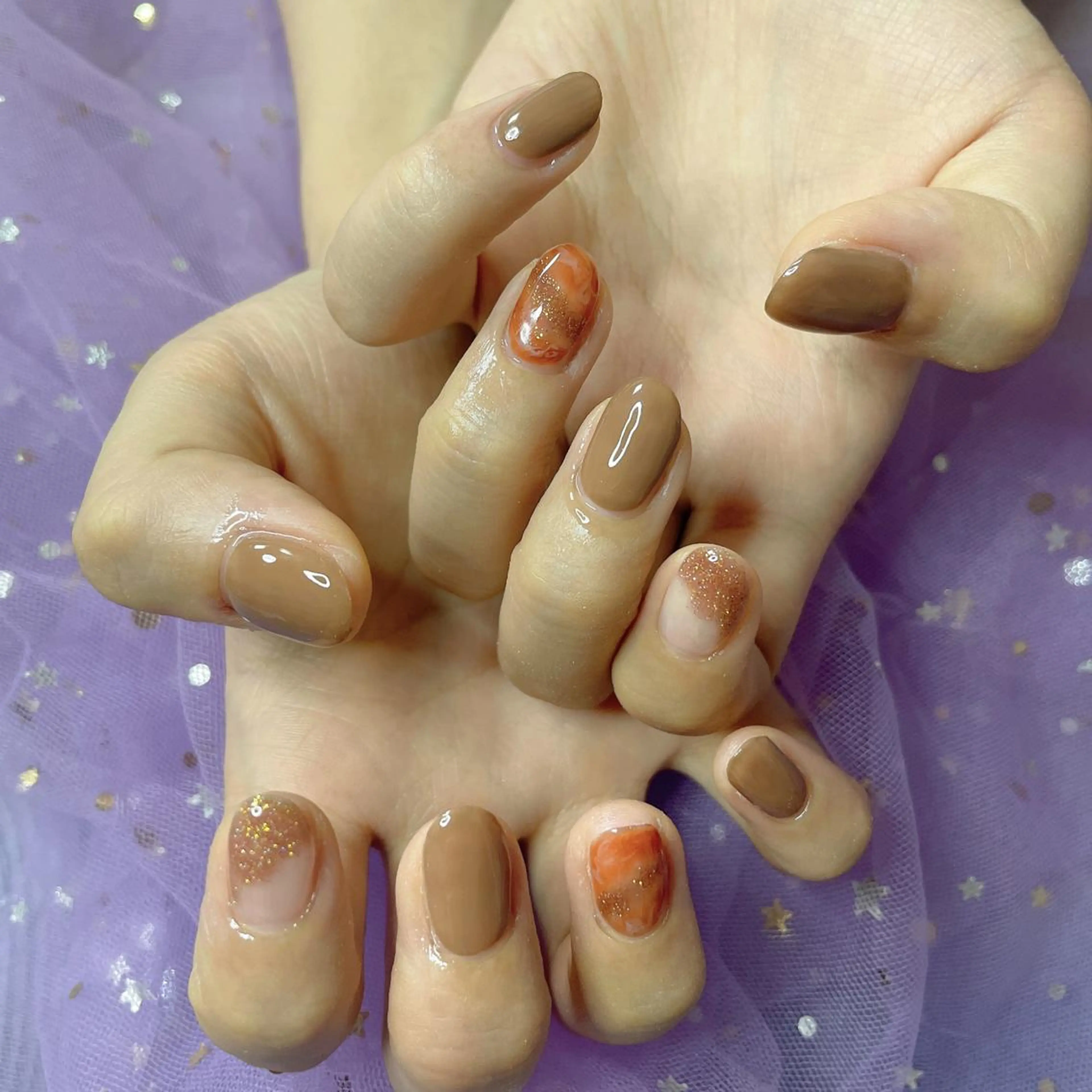 ネイル ラッキー 玲奈のネイルデザイン