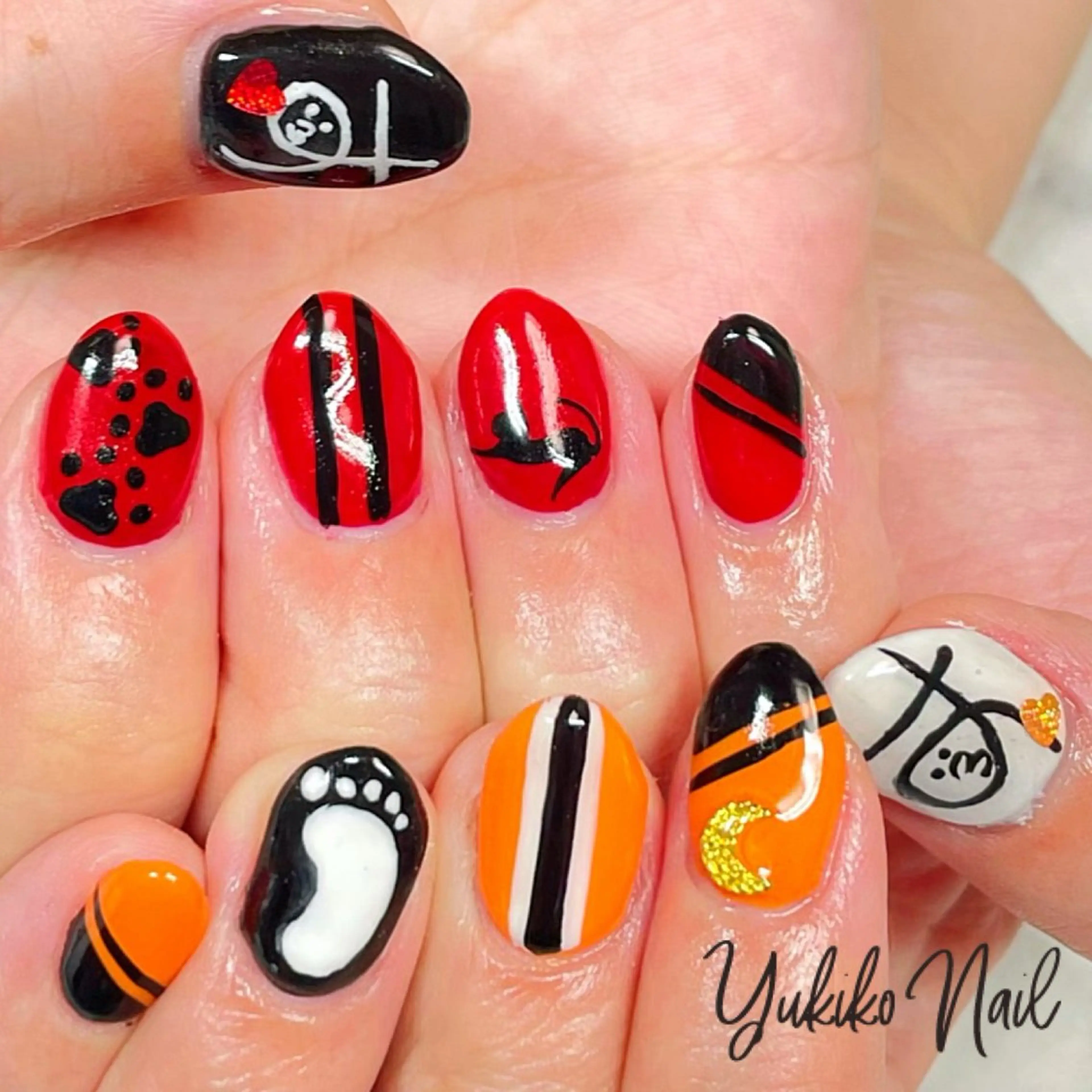 ネイル 持ち込み ハンドネイル ユキコ ネイルのネイルデザイン