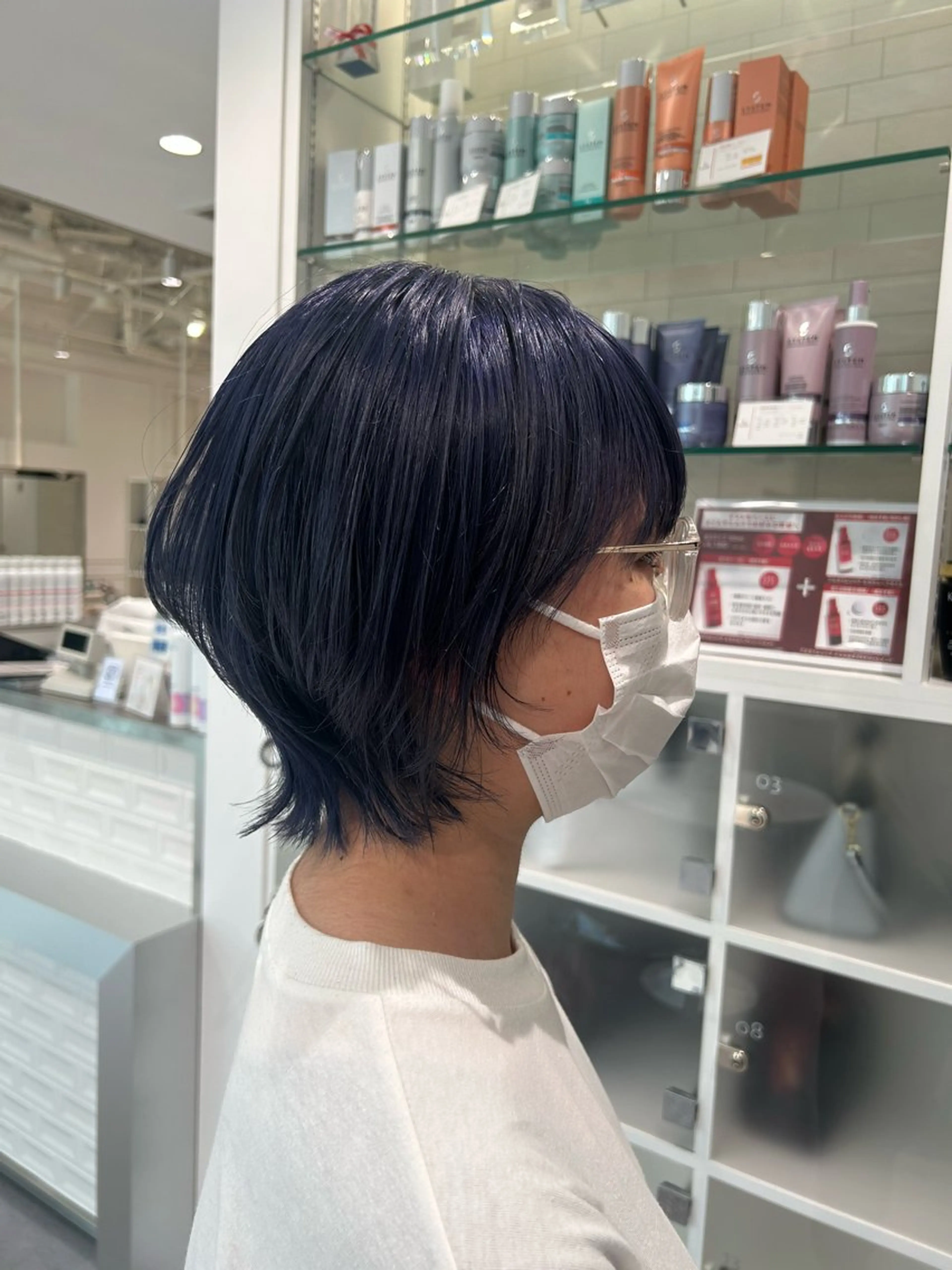 ショート カラー 特殊カラー/ブリーチ 道満ゆいなのヘアスタイル