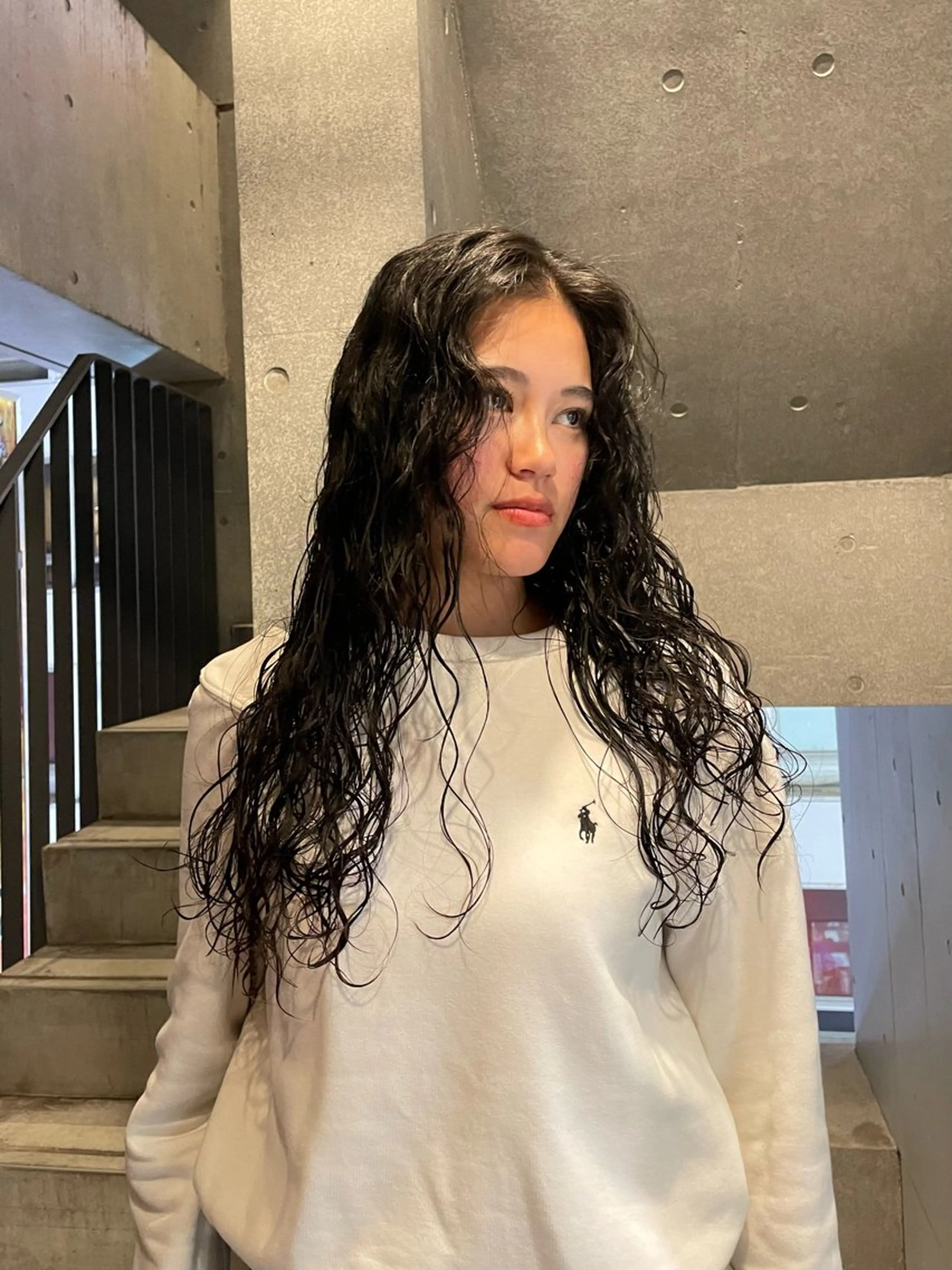 ロング パーマ パーマ shoko/ 海外ガール風パーマのヘアスタイル