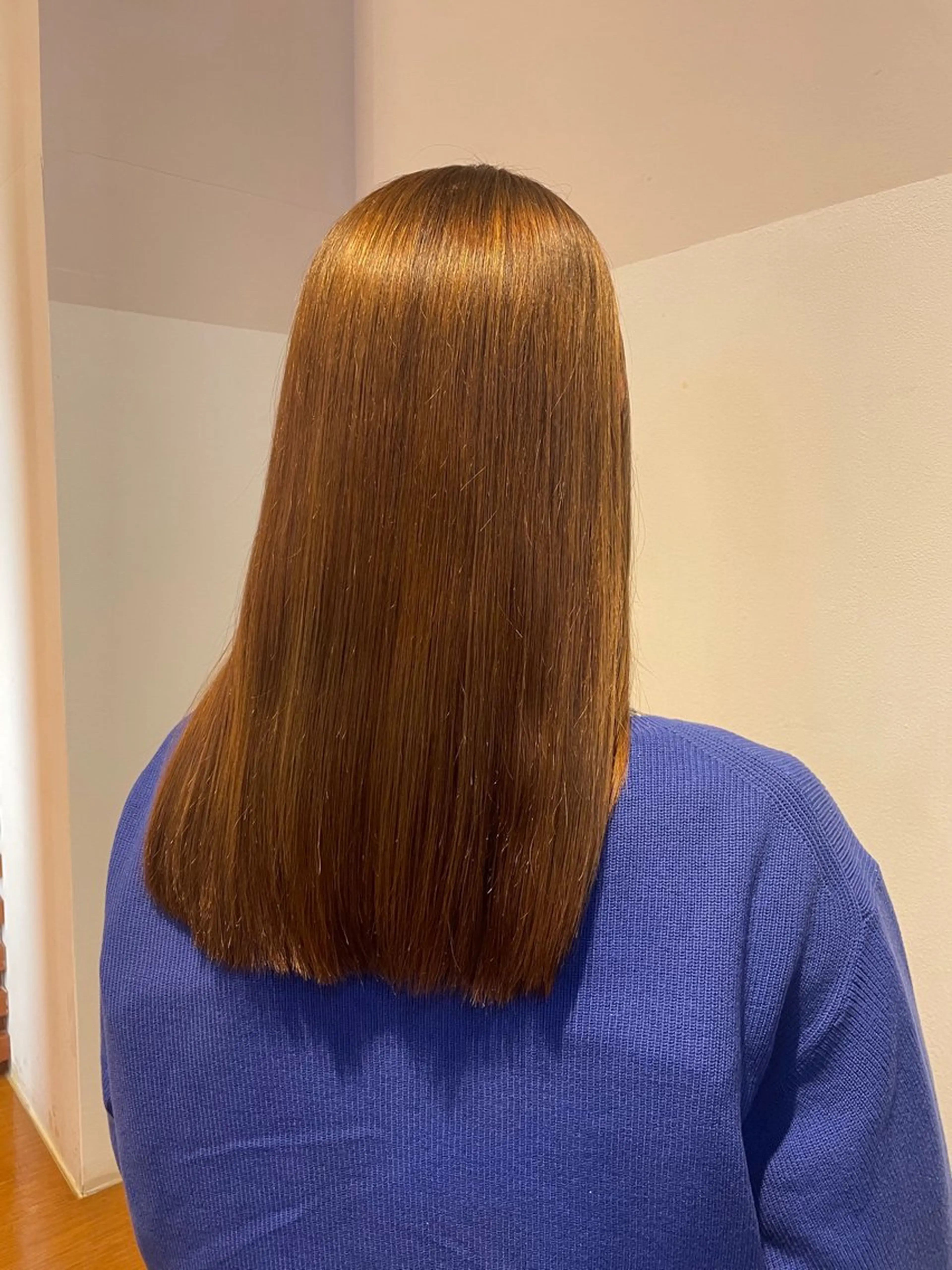 ミディアム カラー ⚪️マナエ⚪️ ／学芸大学のヘアスタイル