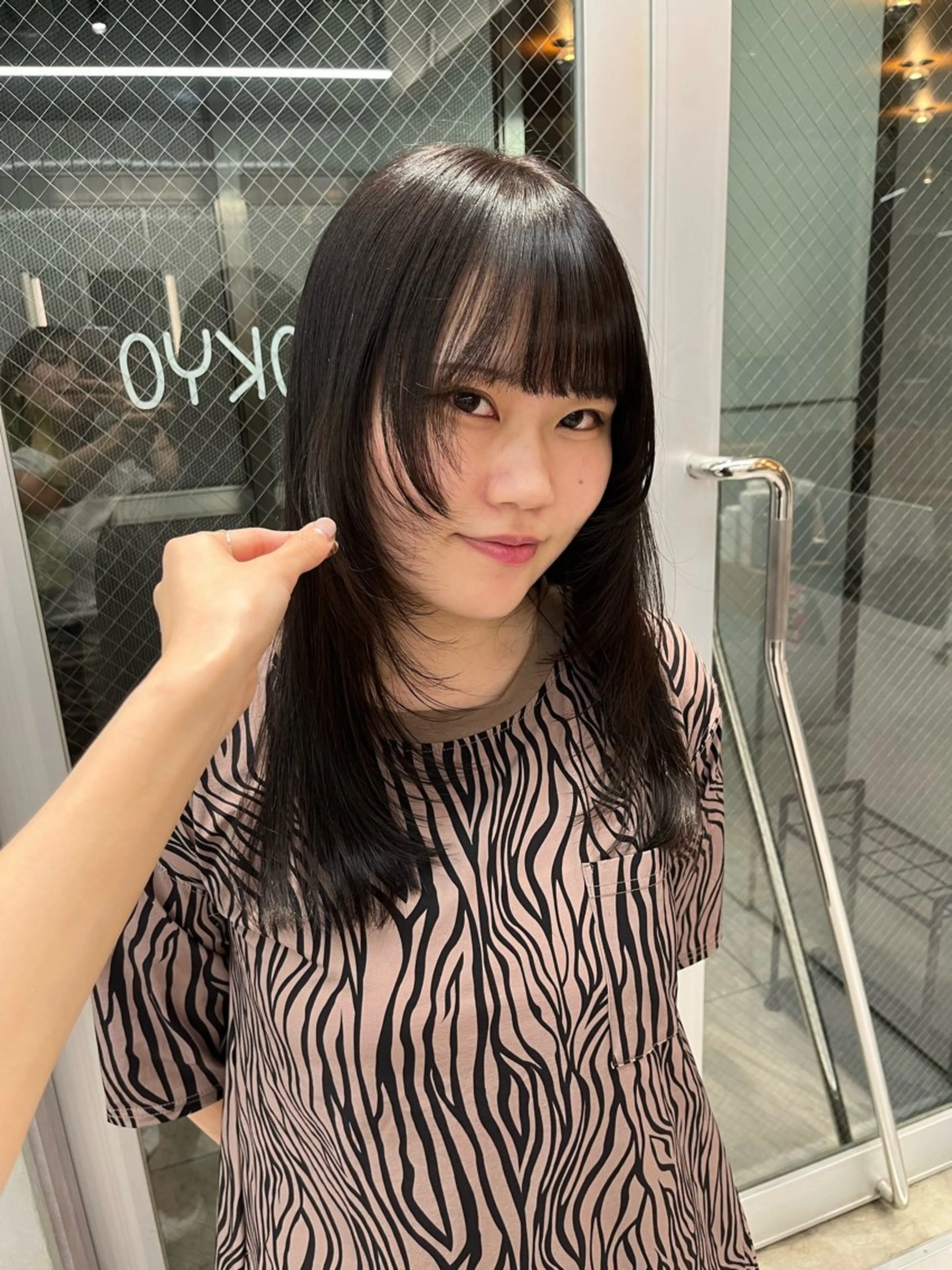 ミディアム カラー カット ヘアカラー トリートメント ボブ&艶髪透明感 カラー♡TOMOE♡のヘアスタイル