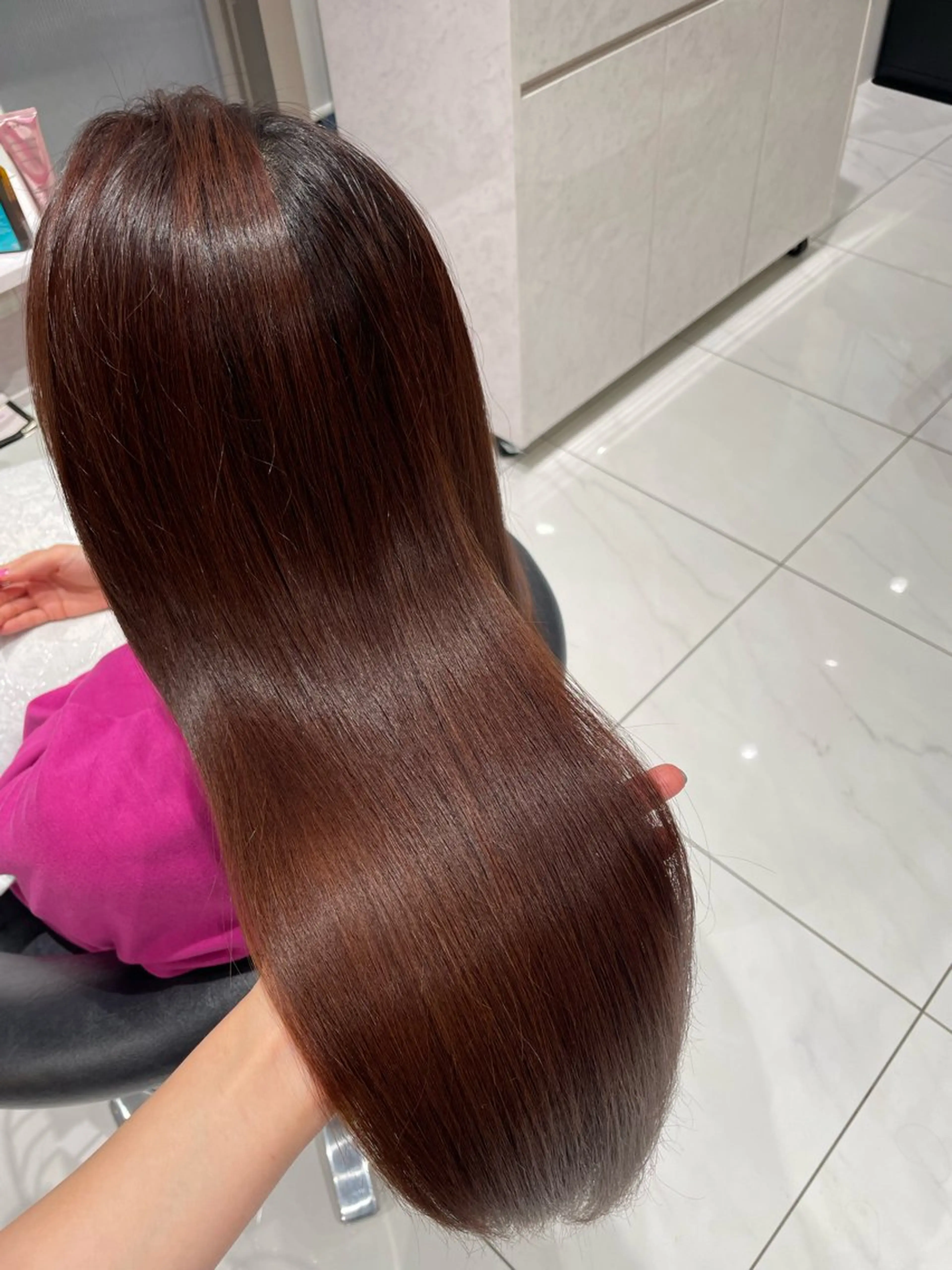 ロング mion🦋韓国ヘア 透明感カラー🫧のヘアスタイル