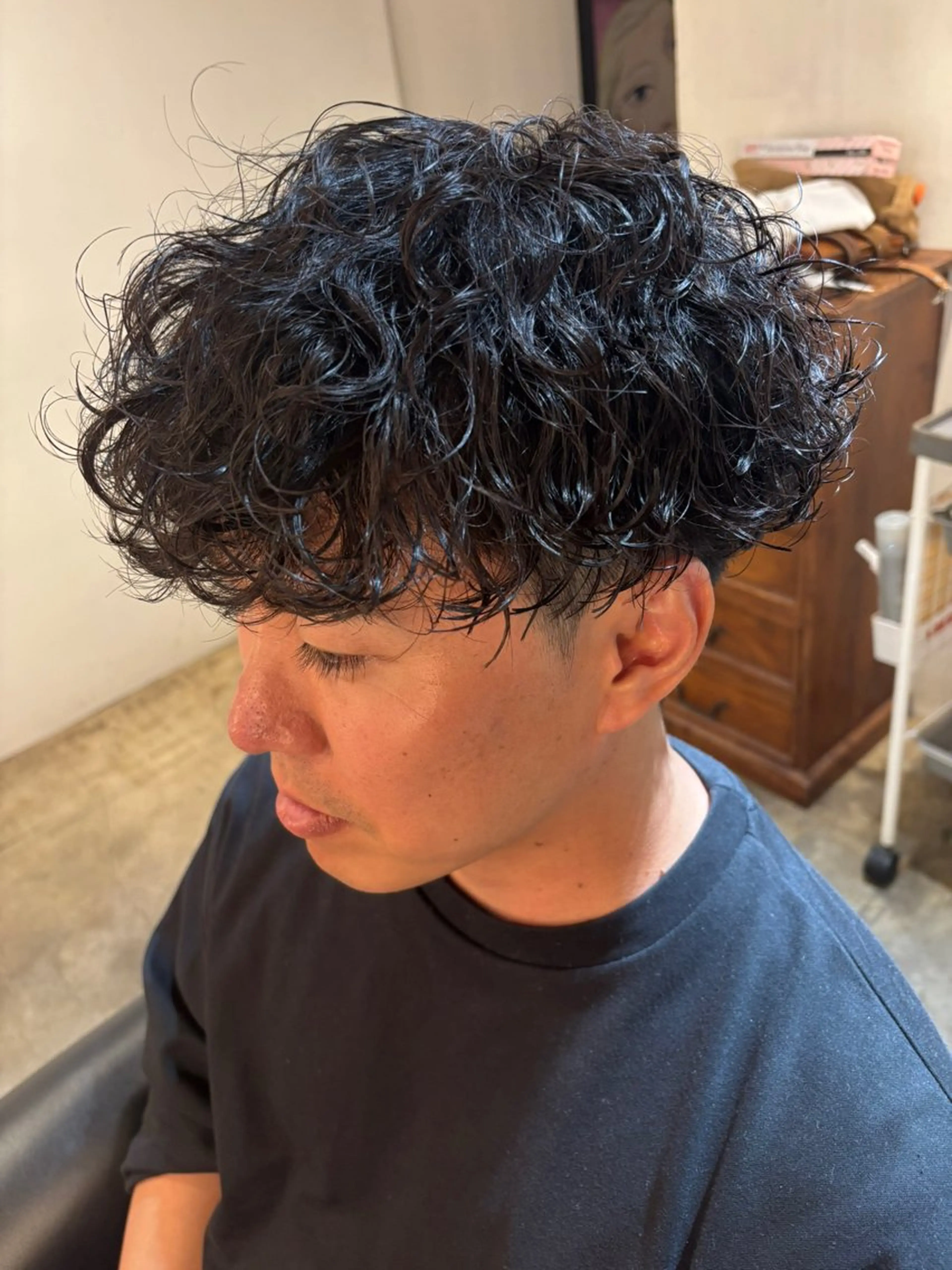 パーマ メンズ パーマ 🌀メンズパーマ🌀 平川海夢のヘアスタイル