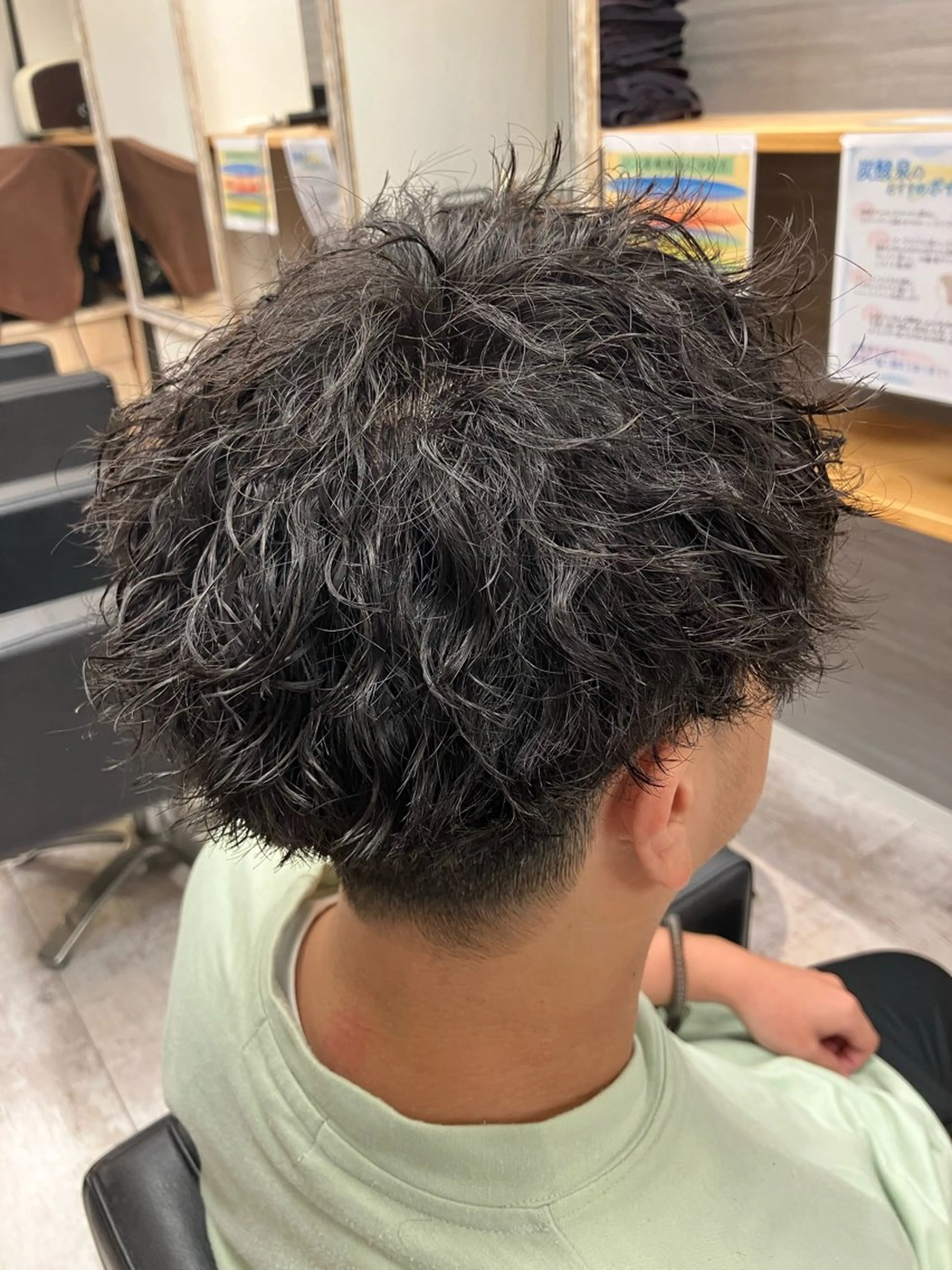 パーマ メンズ カット パーマ メンズ特化/パーマ/ フェードWATARUのヘアスタイル