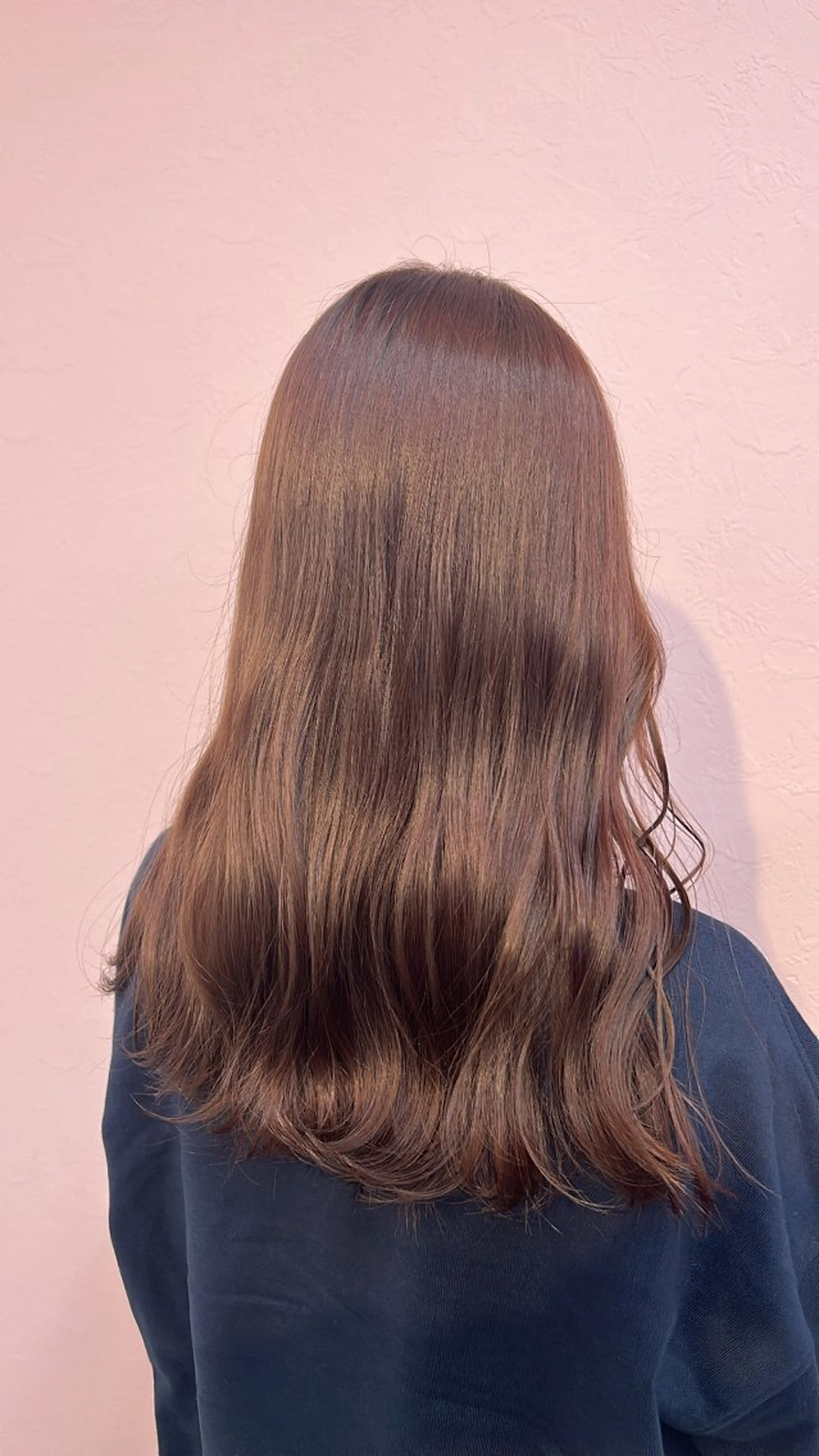 ロング カラー カット ヘアカラー トリートメント suehiro yunaのヘアスタイル