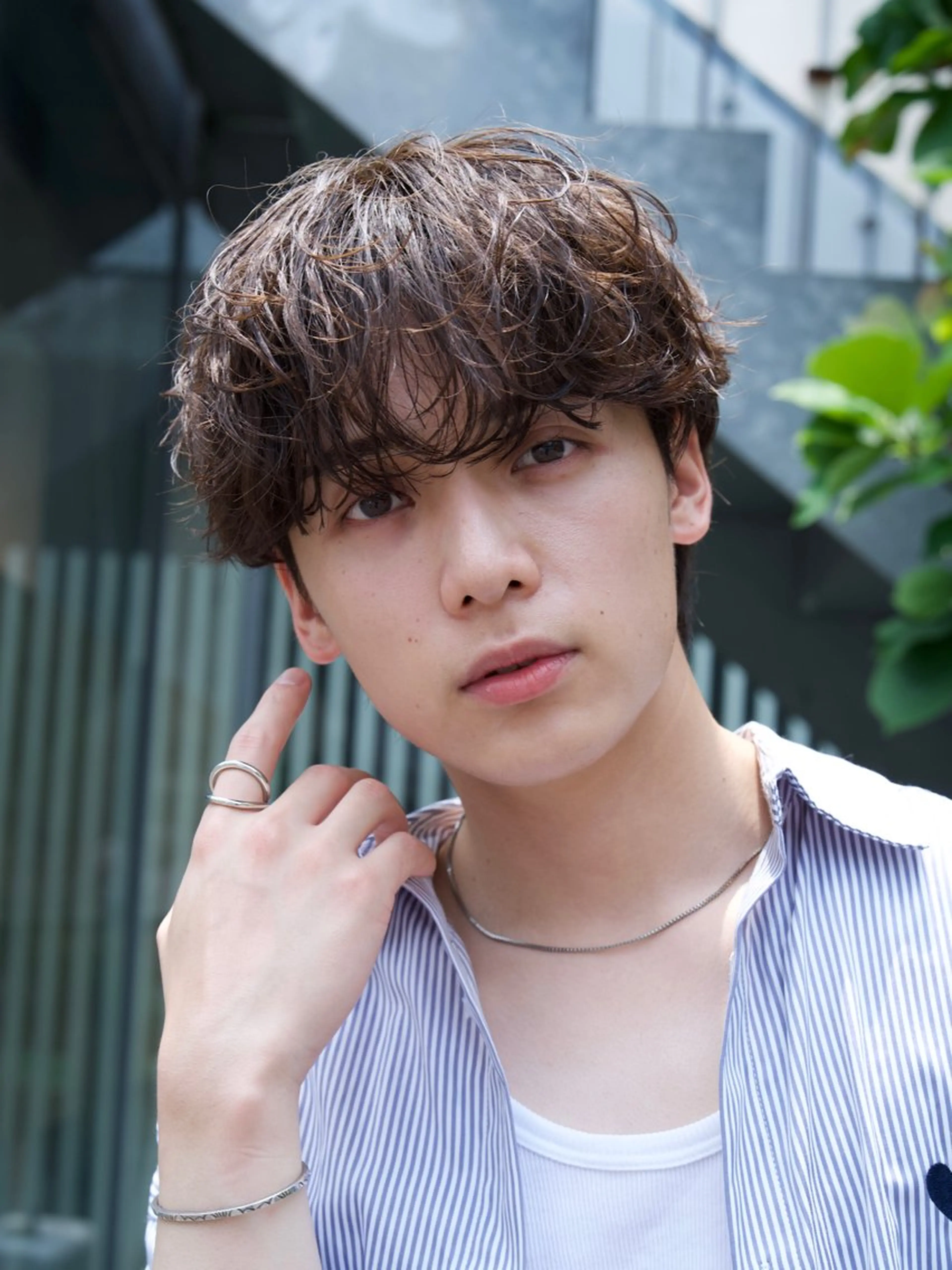 パーマ 八十川 佑斗のヘアスタイル