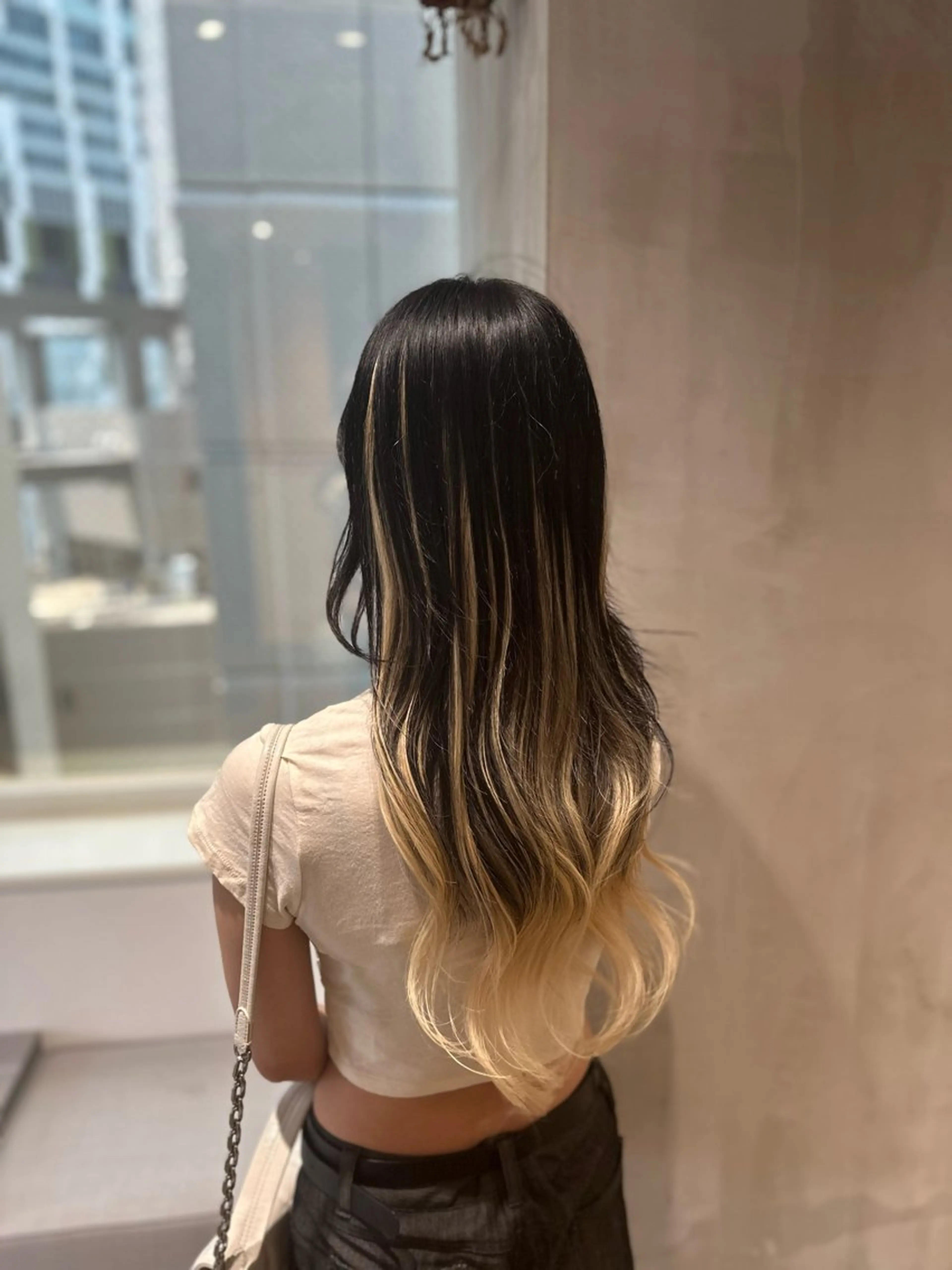 ロング エクステ レイヤーカット エクステ 👑ハイトーン👑プ ルエクステ👑だいとのヘアスタイル