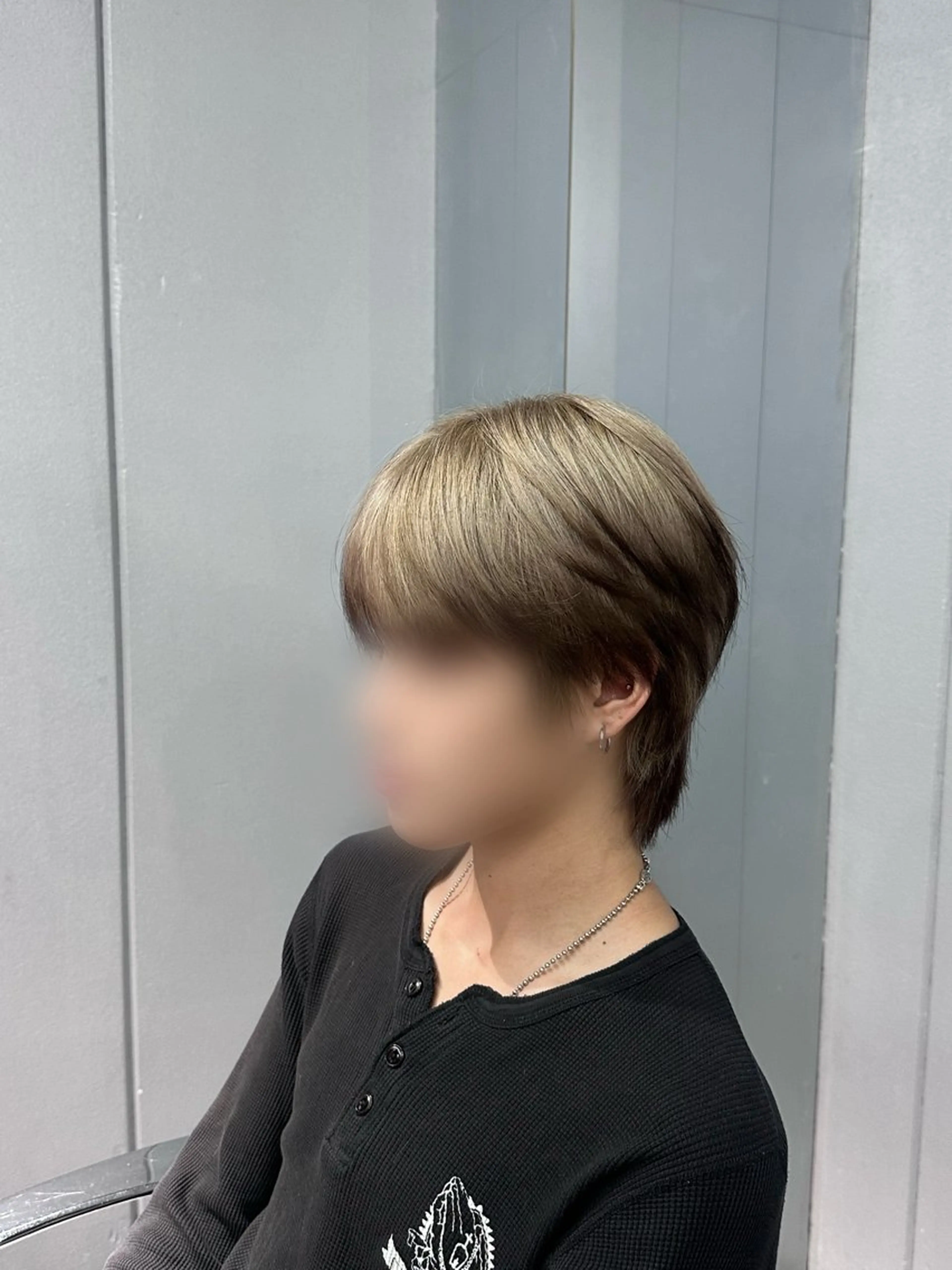 カラー メンズ ダウンパーマ メンズ韓国風 メンズパーマ カット ヘアカラー 梅田/パーマ/ 韓国メンズヘア/ハタのヘアスタイル