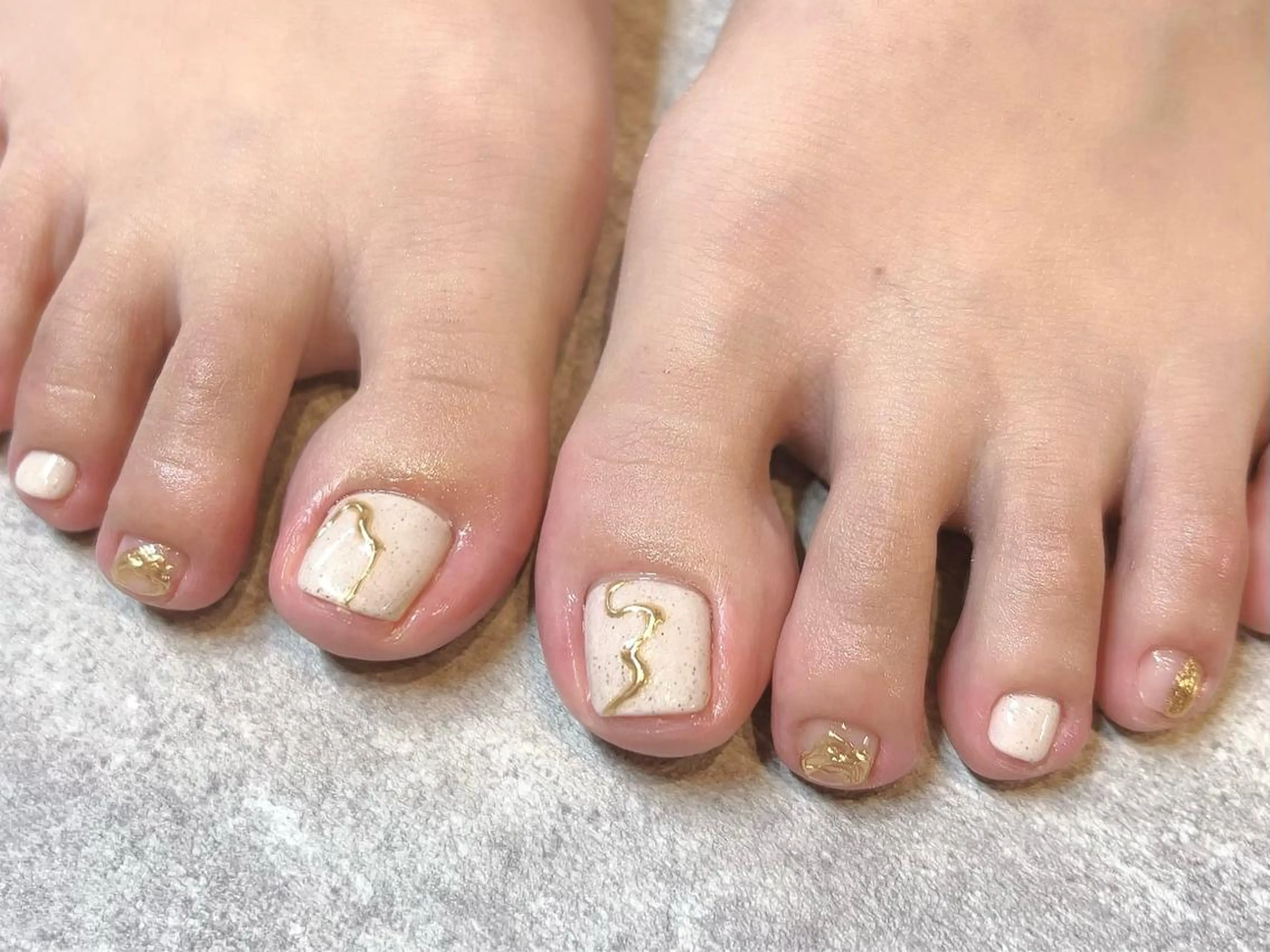 ショート ネイル 美爪&巻き爪ケア❤️ ネイルサロンNANOのネイルデザイン