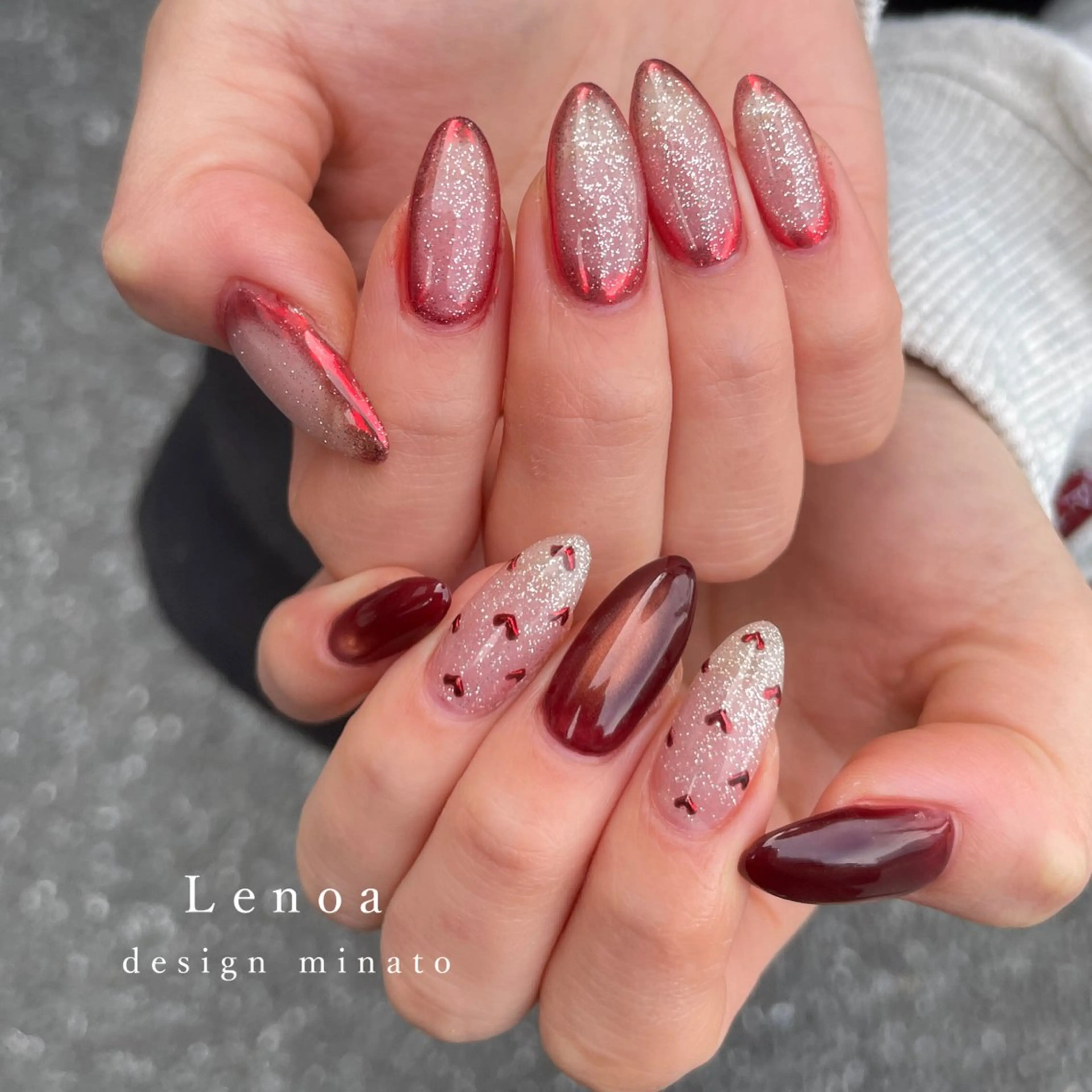 ネイル ハンドネイル Lenoa minatoのネイルデザイン