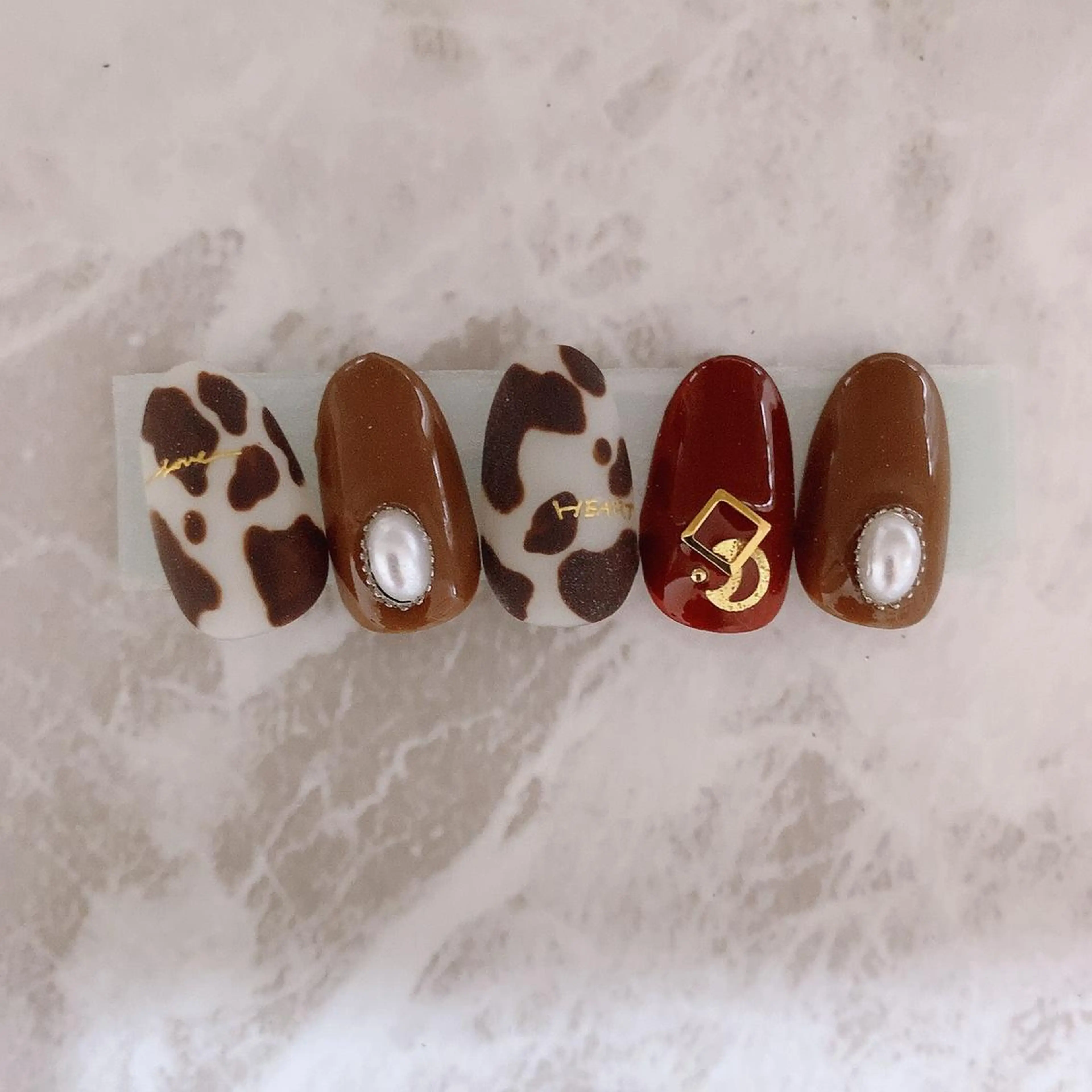 カラー ネイル yuri kaのネイルデザイン