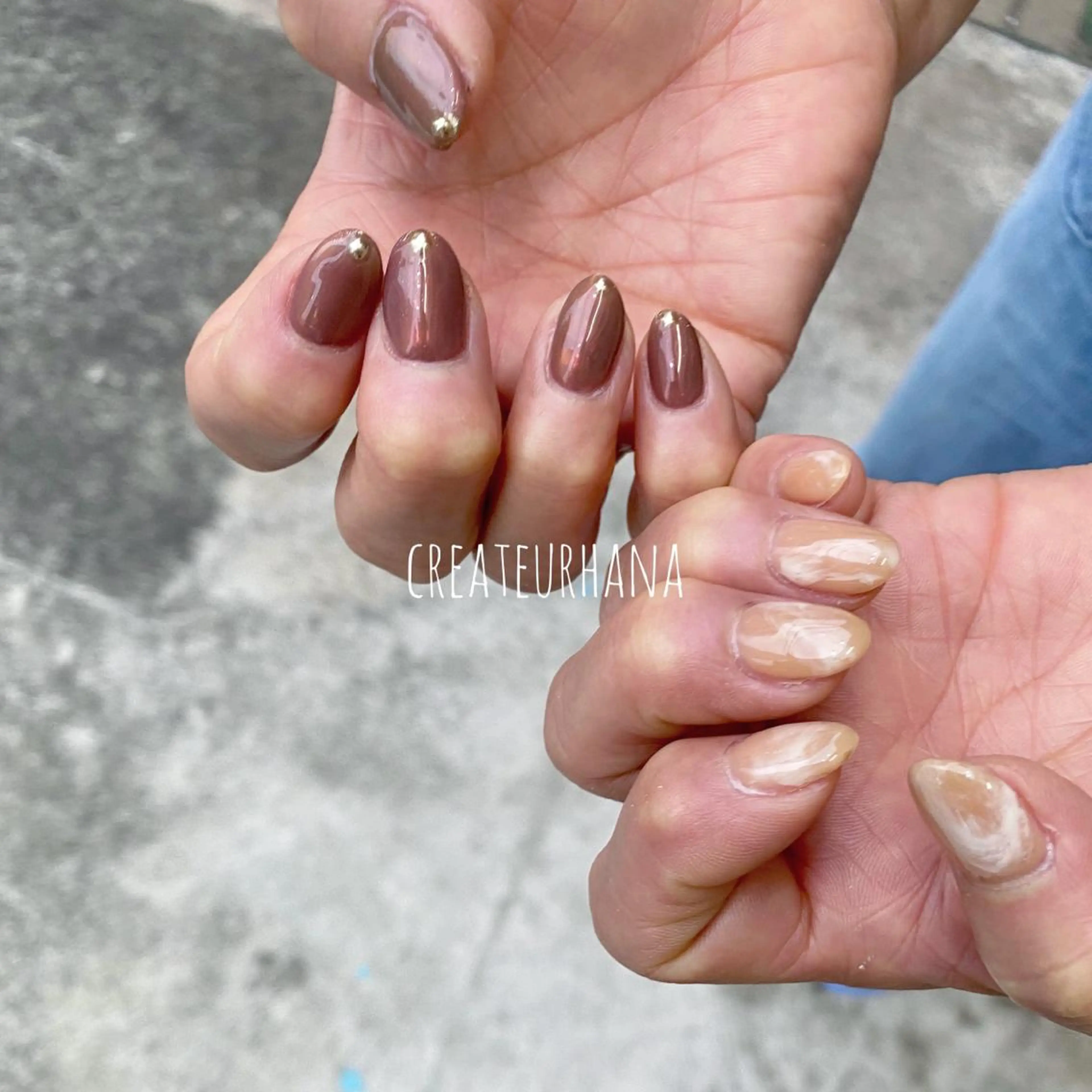 ネイル 三橋 結菜のネイルデザイン